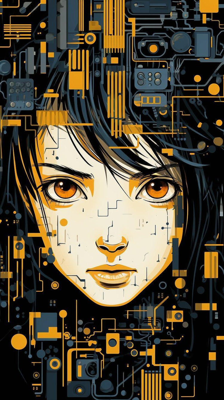 AI-Generated Artistic Poster - Download the files - Artsquarenft