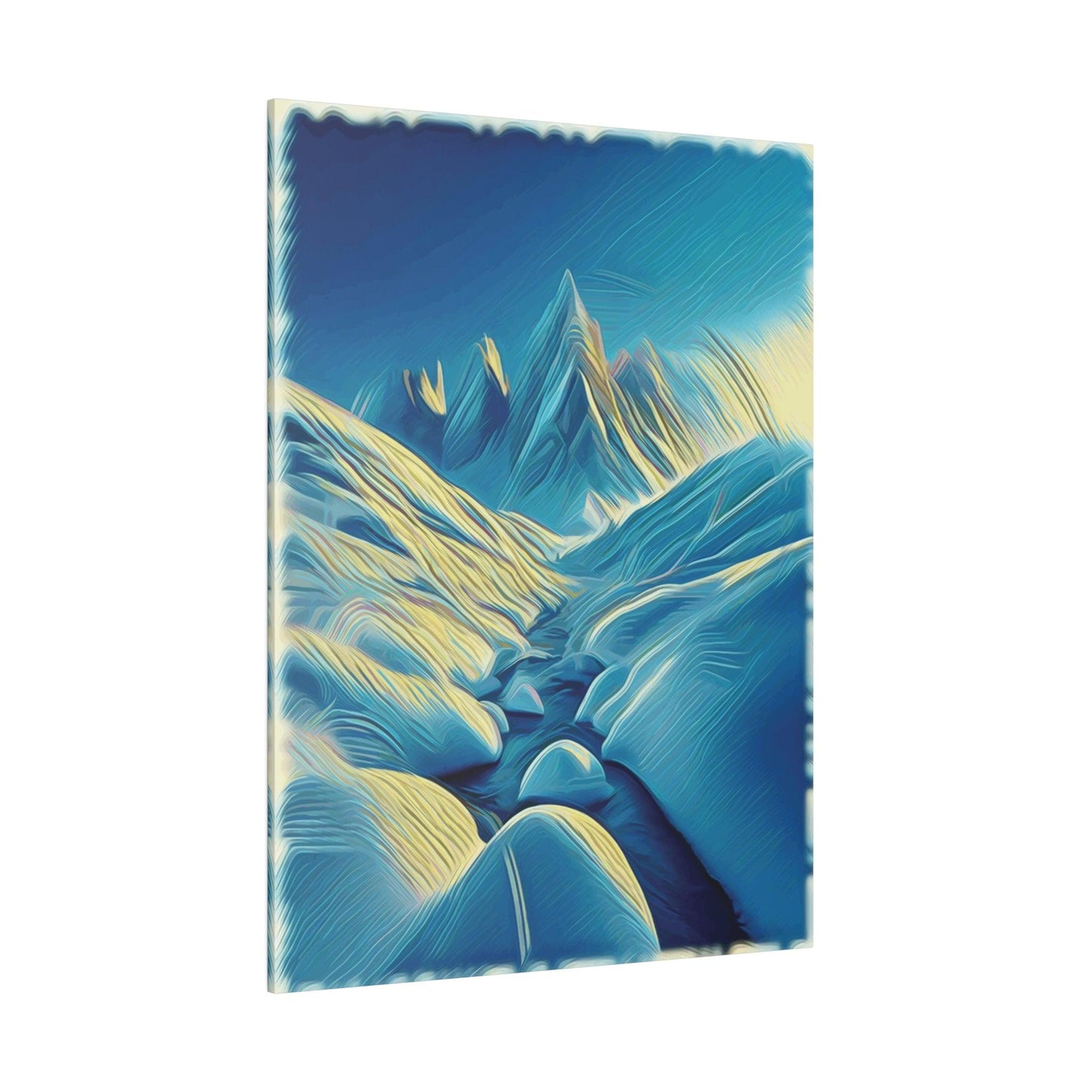 Frozen Tranquility - Matte Canvas, Stretched, 0.75" - Artsquarenft
