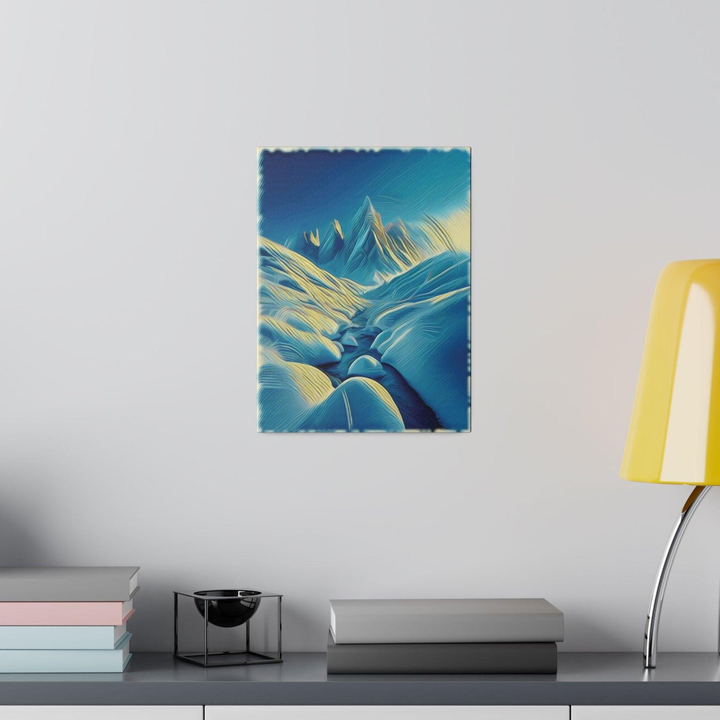 Frozen Tranquility - Matte Canvas, Stretched, 0.75" - Artsquarenft