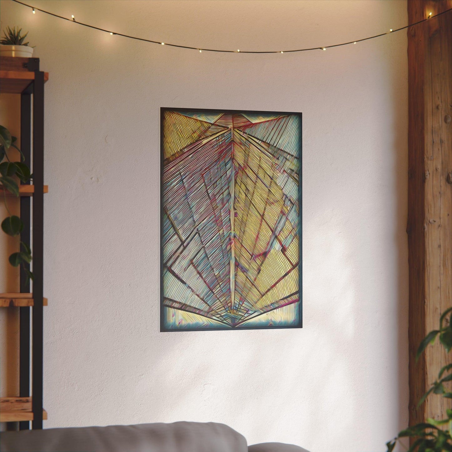 Giclée Print Canvas - "Migratory Theater - Ninth Piece by Luigi_ArtSquare" - Artsquarenft