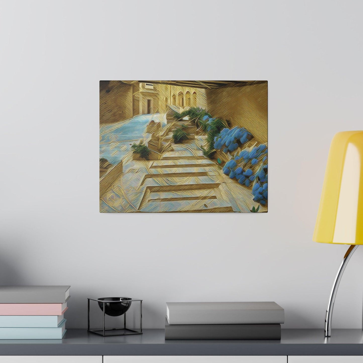 Historic Center - An Alley's Perspective | Matte Canvas, Stretched, 0.75 - Artsquarenft