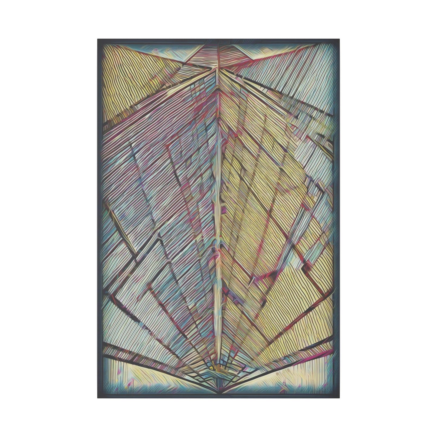 Giclée Print Canvas - "Migratory Theater - Ninth Piece by Luigi_ArtSquare" - Artsquarenft