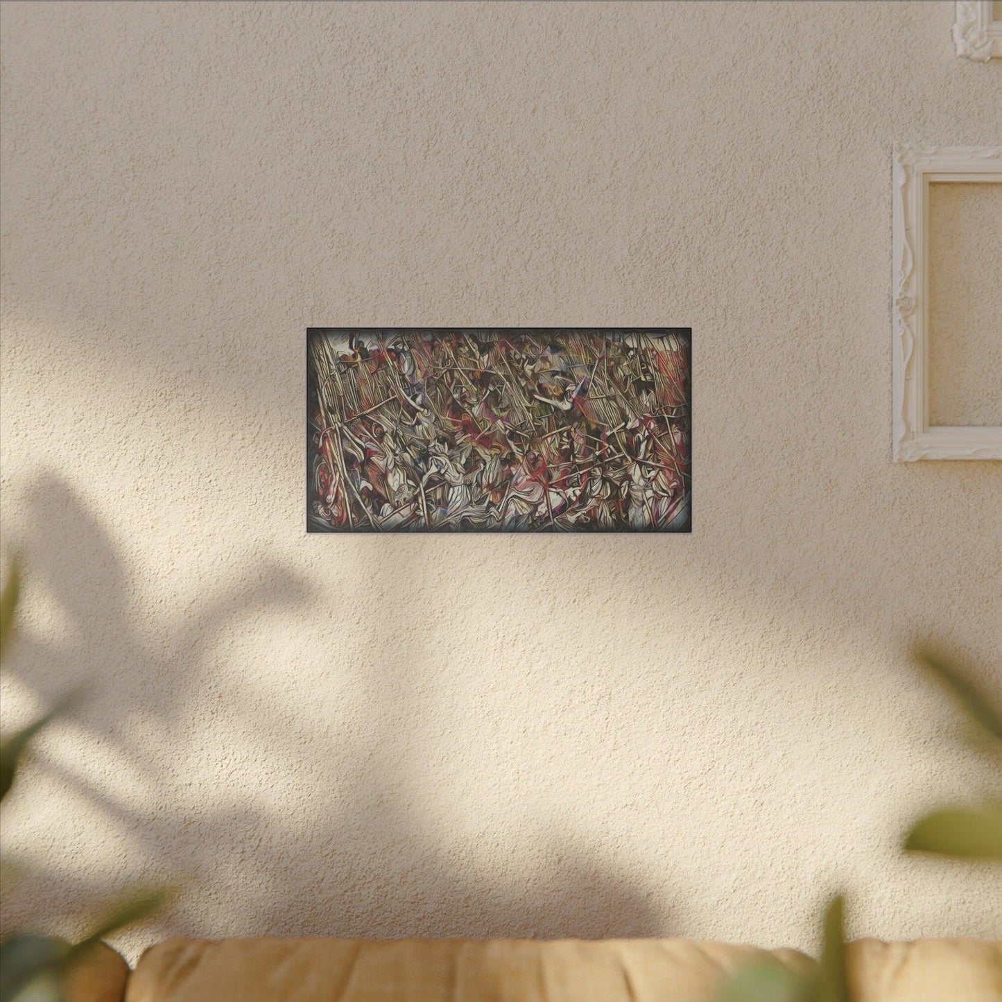 Giclée Print Canvas - "Migratory Theater - Second Piece by Luigi_ArtSquare" - Artsquarenft