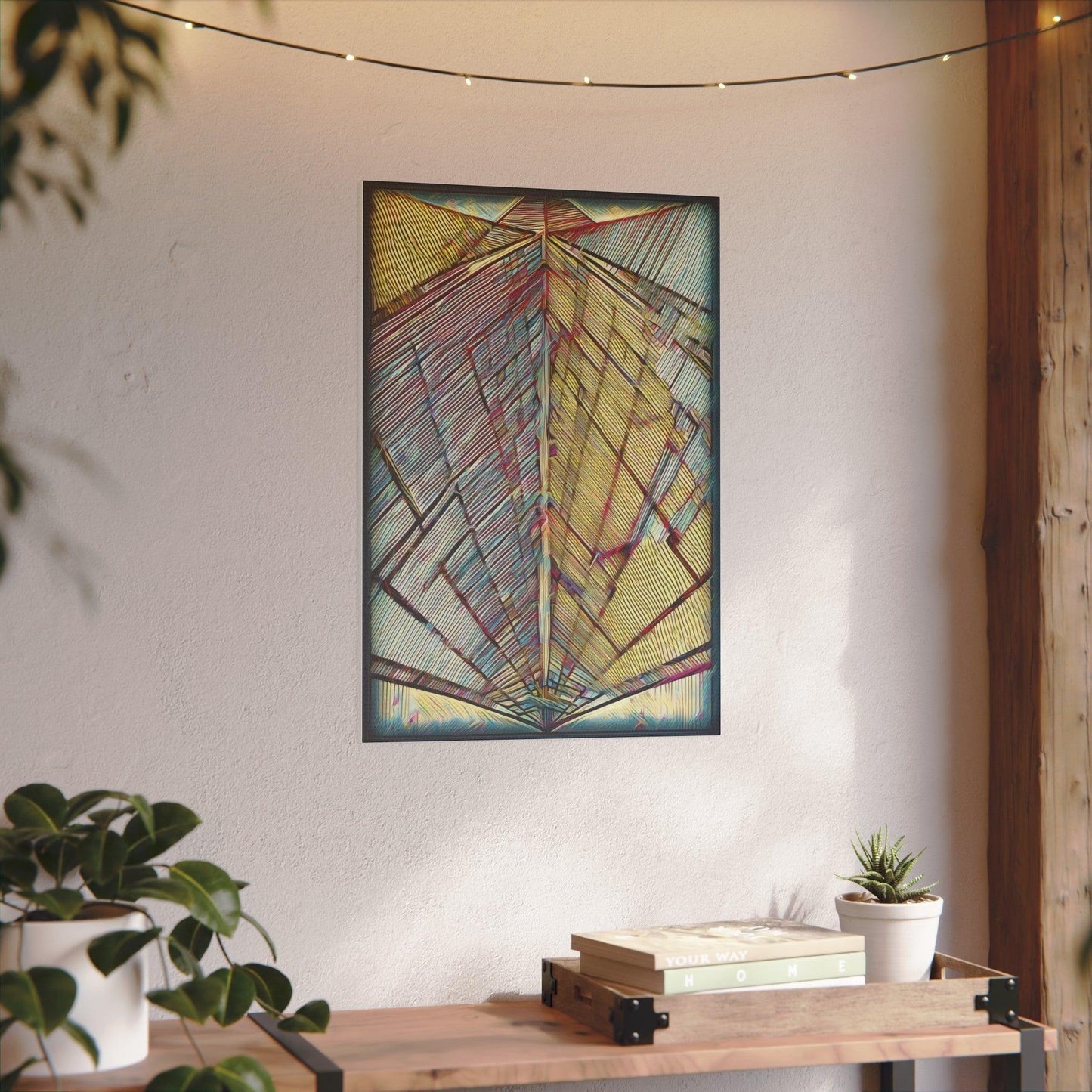 Giclée Print Canvas - "Migratory Theater - Ninth Piece by Luigi_ArtSquare" - Artsquarenft