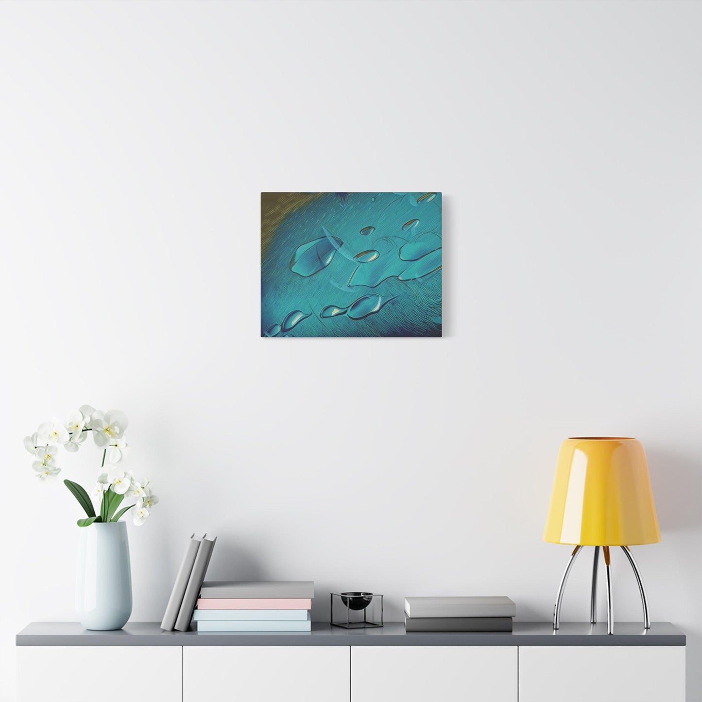 Matte Canvas, Stretched, 1.25" - Water - Vital Flow" - Elements Collection - Artsquarenft