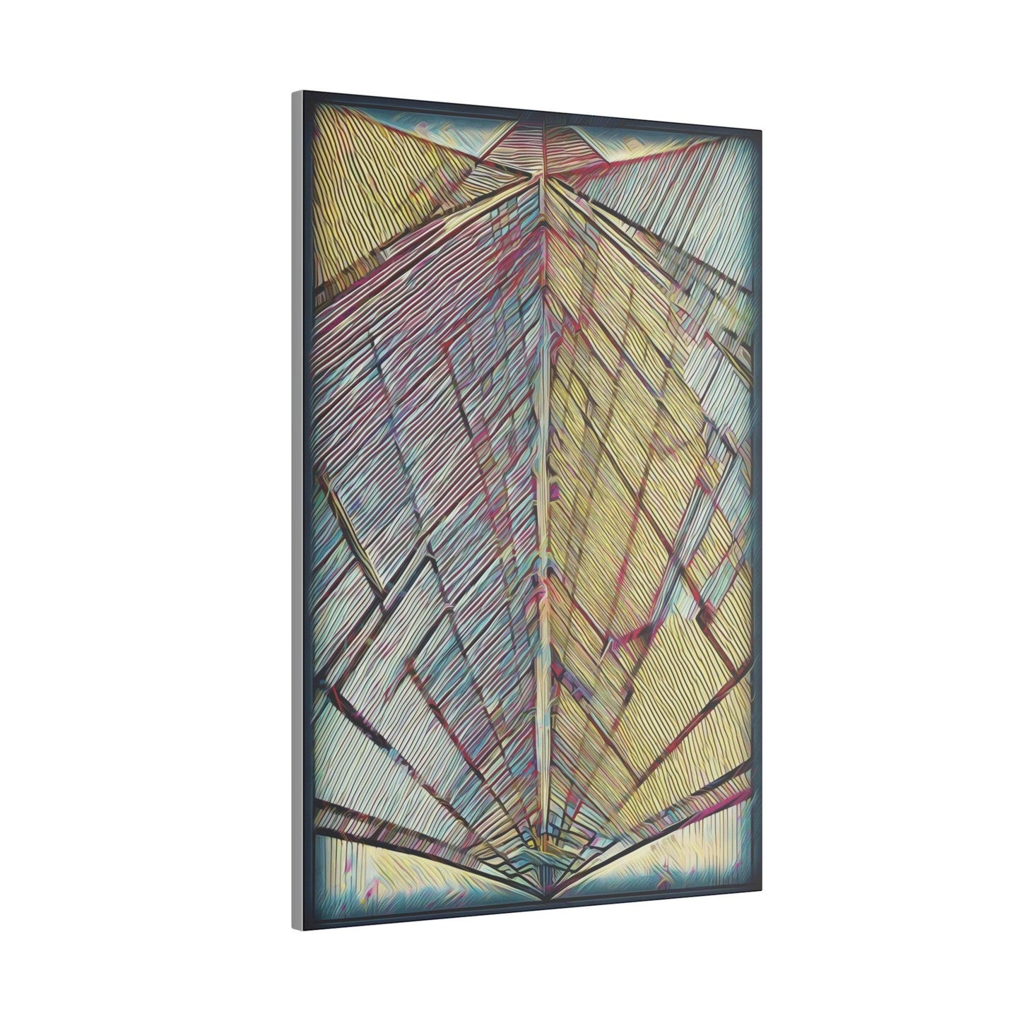 Giclée Print Canvas - "Migratory Theater - Ninth Piece by Luigi_ArtSquare" - Artsquarenft