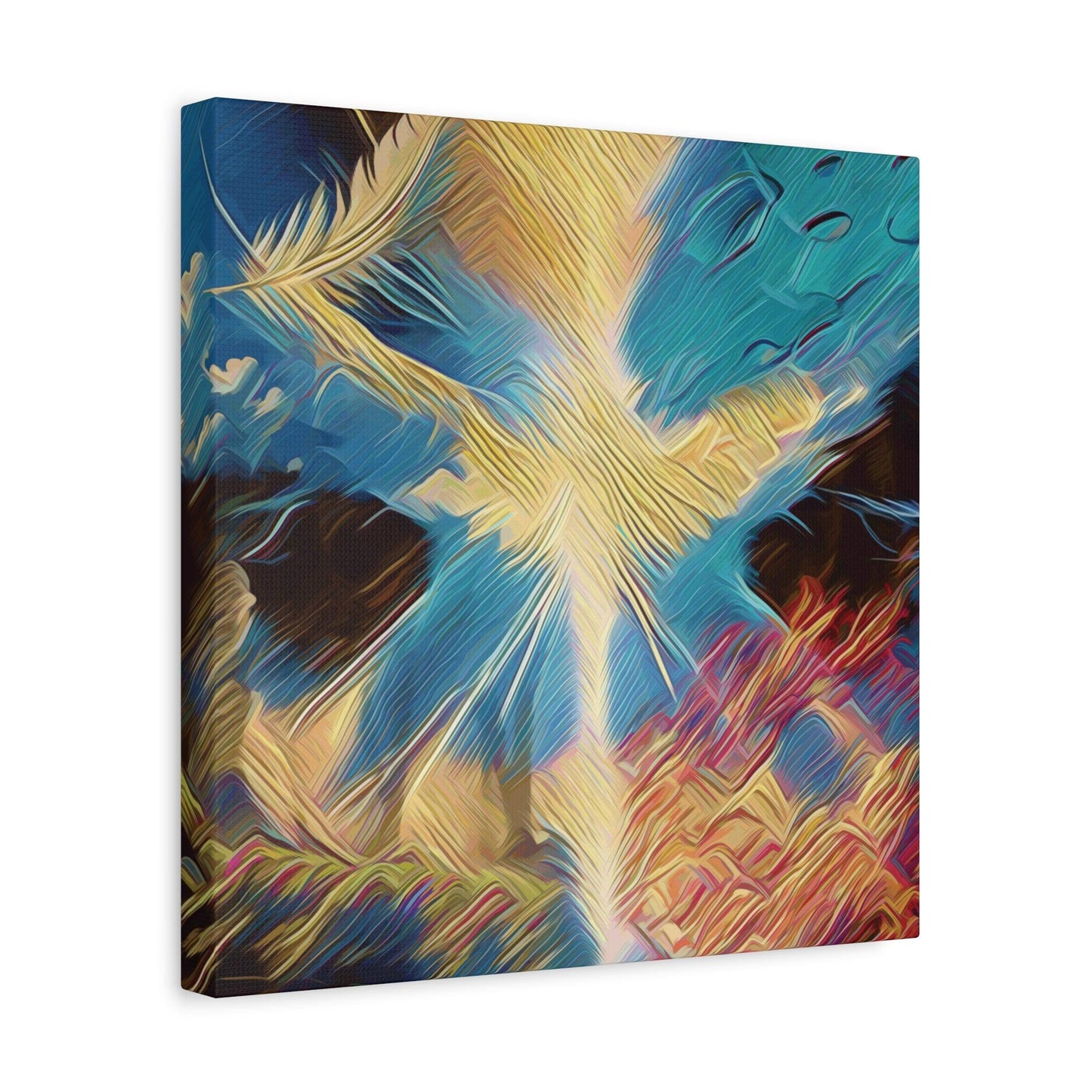 Matte Canvas, Stretched, 1.25" - Ether - The Quintessence" - Elements Collection - Artsquarenft