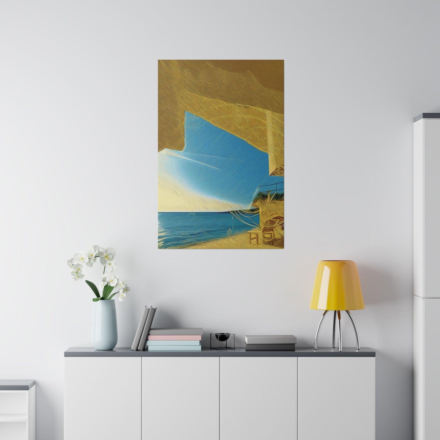 Purità Beach - The Heart of Gallipoli | Matte Canvas, Stretched, 0.75" - Artsquarenft