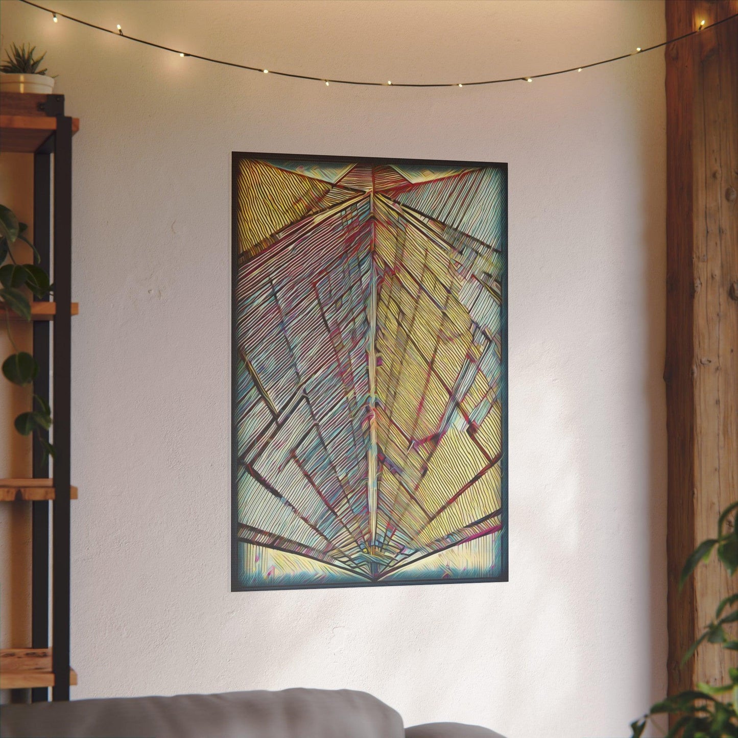 Giclée Print Canvas - "Migratory Theater - Ninth Piece by Luigi_ArtSquare" - Artsquarenft