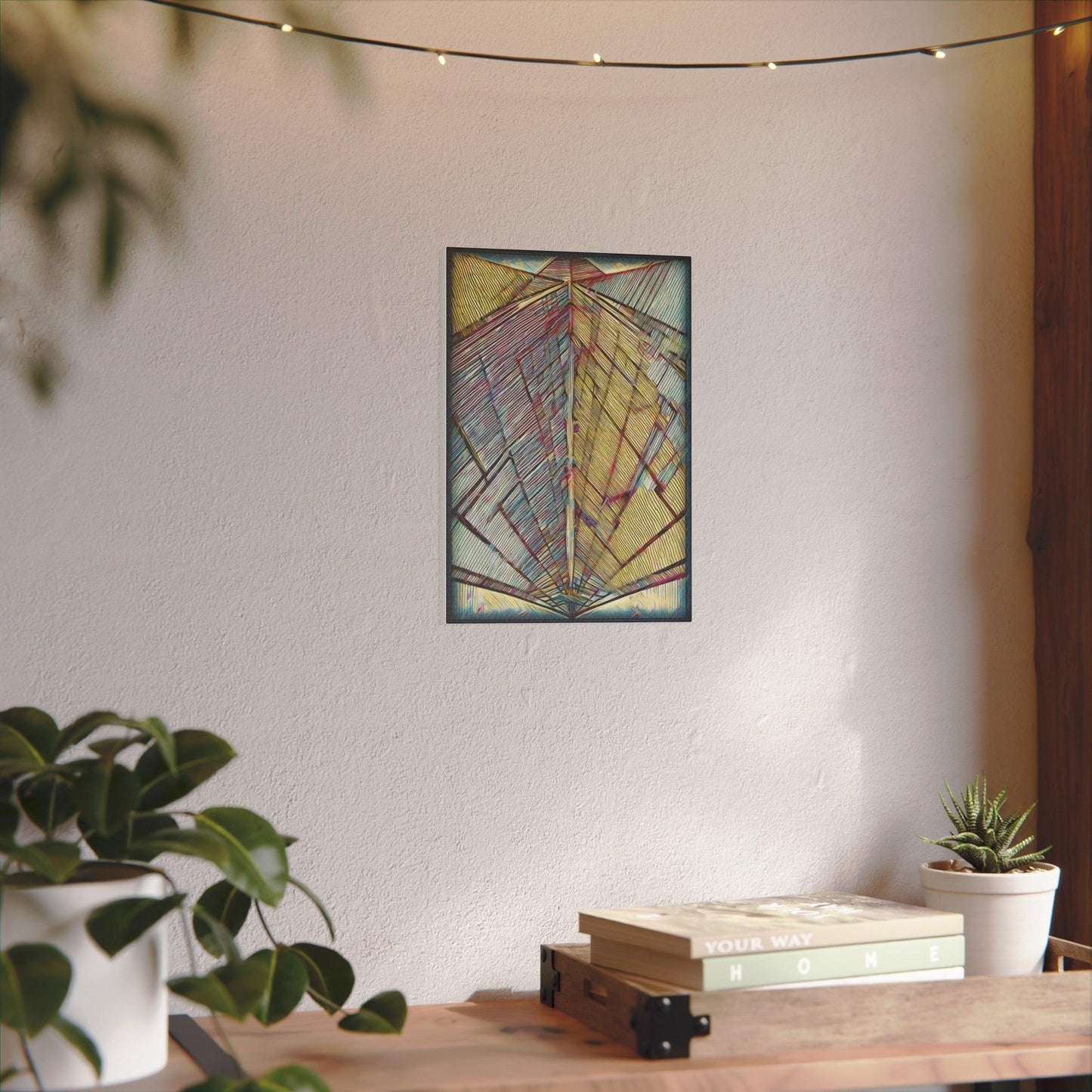 Giclée Print Canvas - "Migratory Theater - Ninth Piece by Luigi_ArtSquare" - Artsquarenft