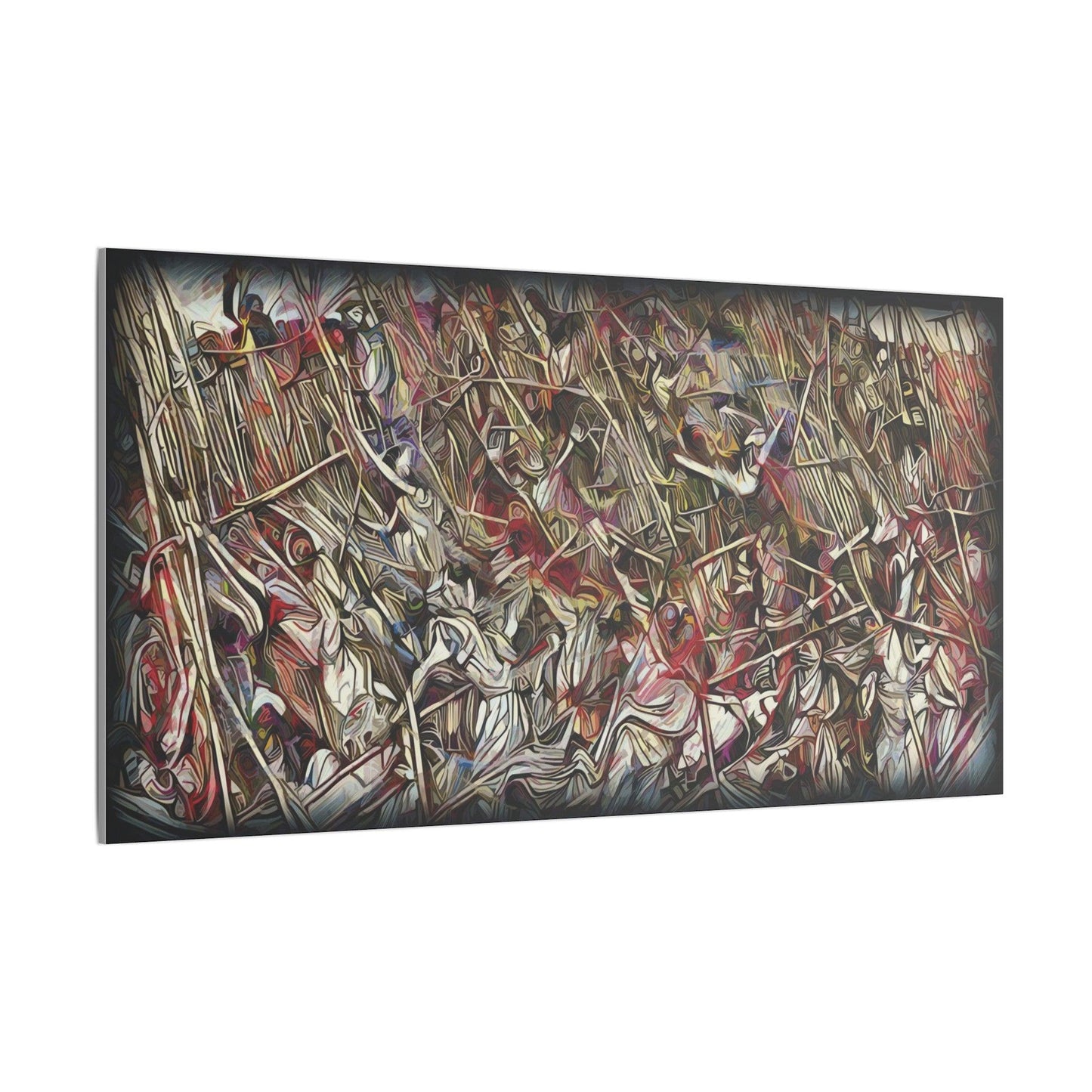 Giclée Print Canvas - "Migratory Theater - Second Piece by Luigi_ArtSquare" - Artsquarenft