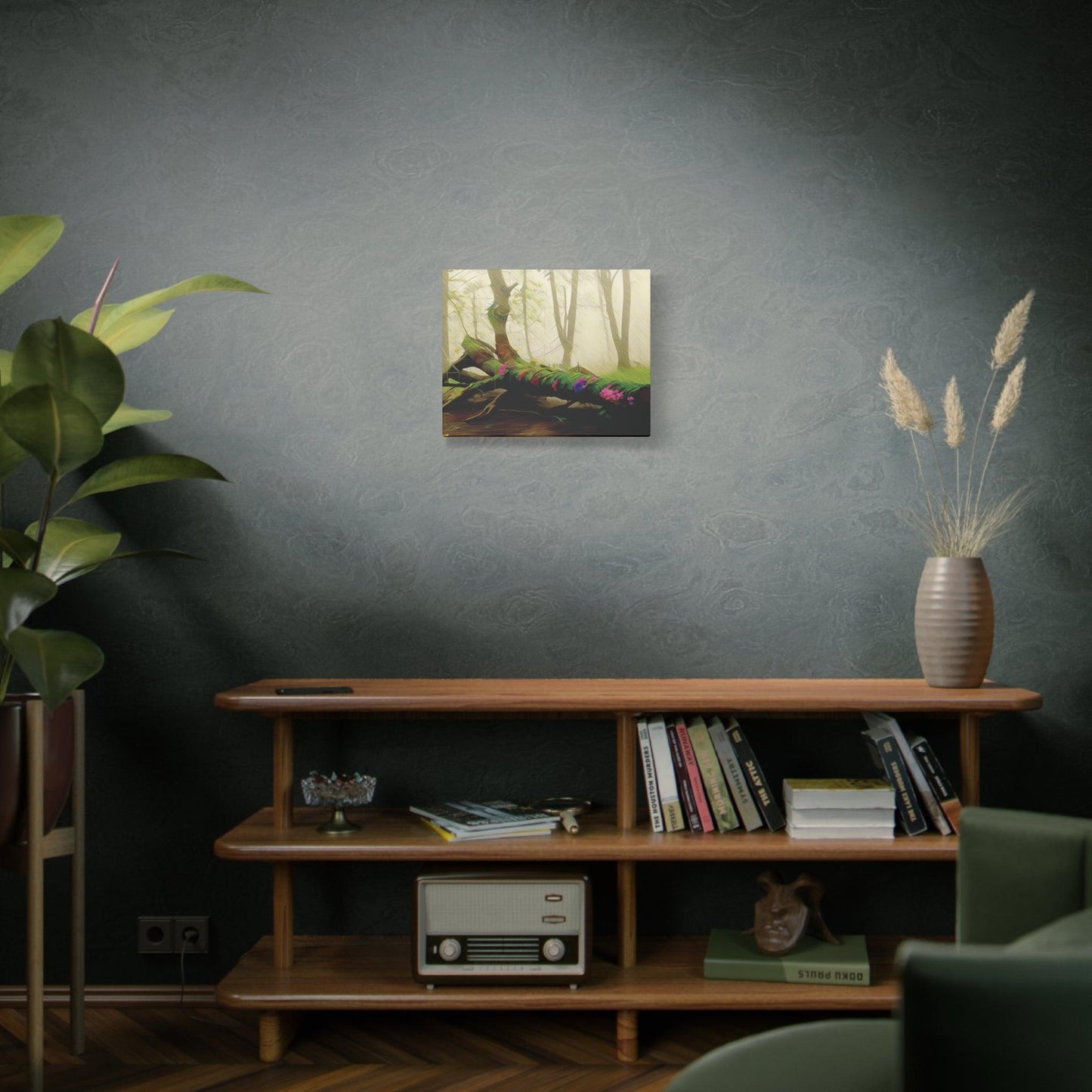 Matte Canvas, Stretched, 1.25" - "Earth - The Solid Call" - Elements Collection - Artsquarenft