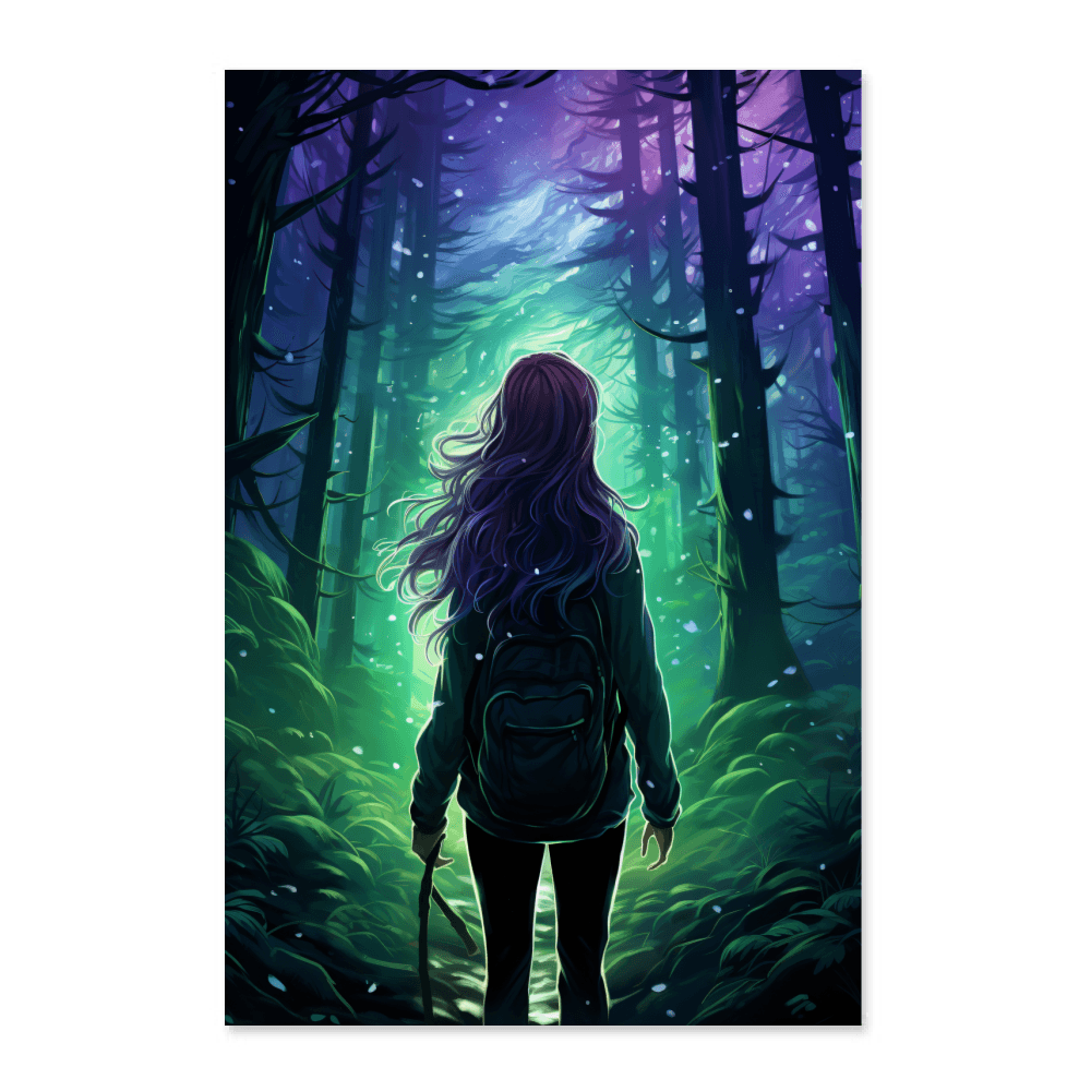 PosterArt Express Enchanted Forest Exploration - Artsquarenft