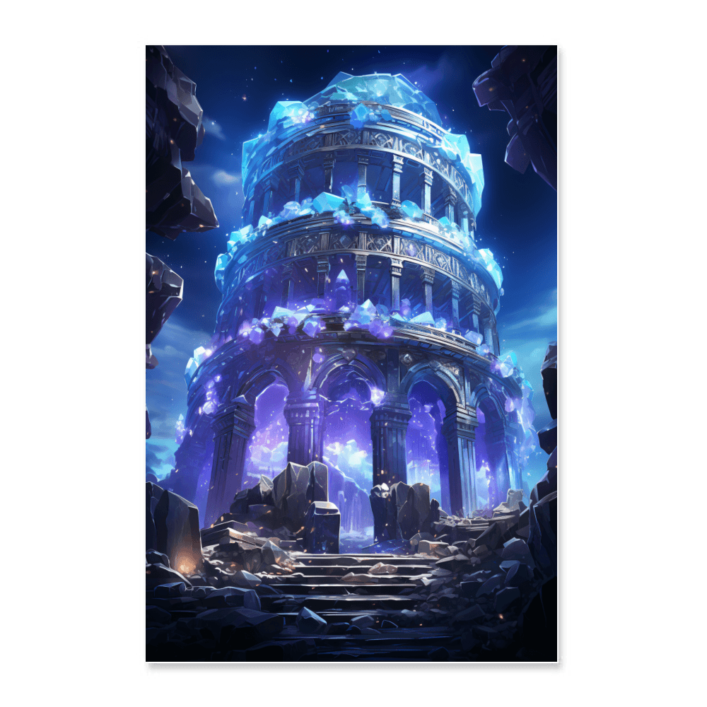 PosterArt Express Unique Artworkter tower AI - Artsquarenft