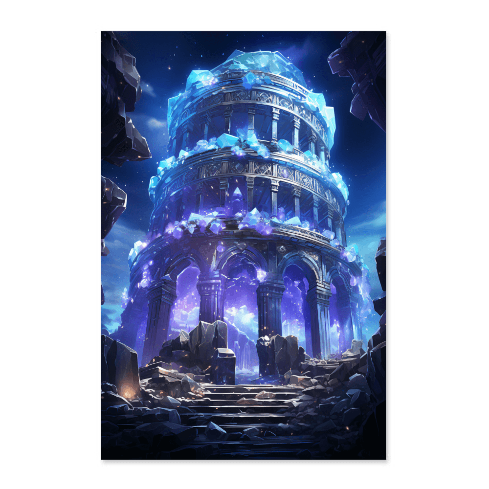 PosterArt Express Unique Artworkter tower AI - Artsquarenft