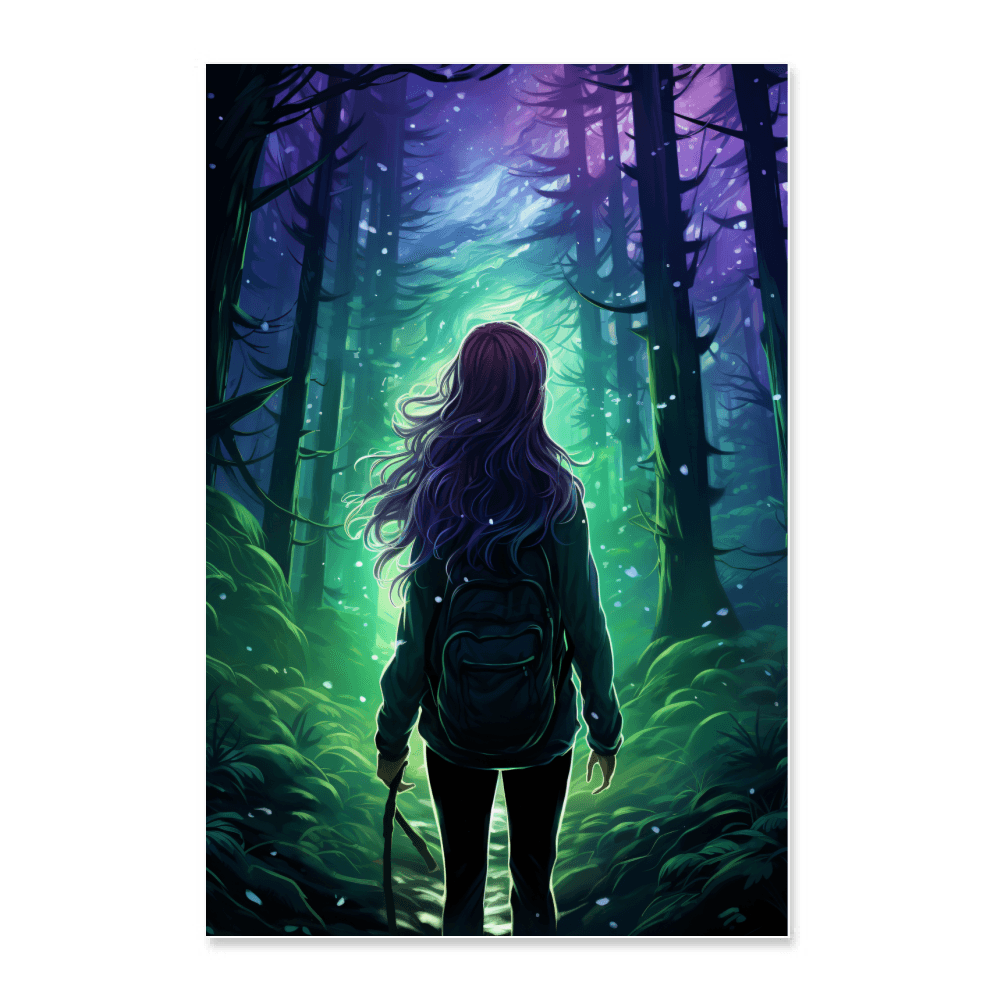 PosterArt Express Enchanted Forest Exploration - Artsquarenft