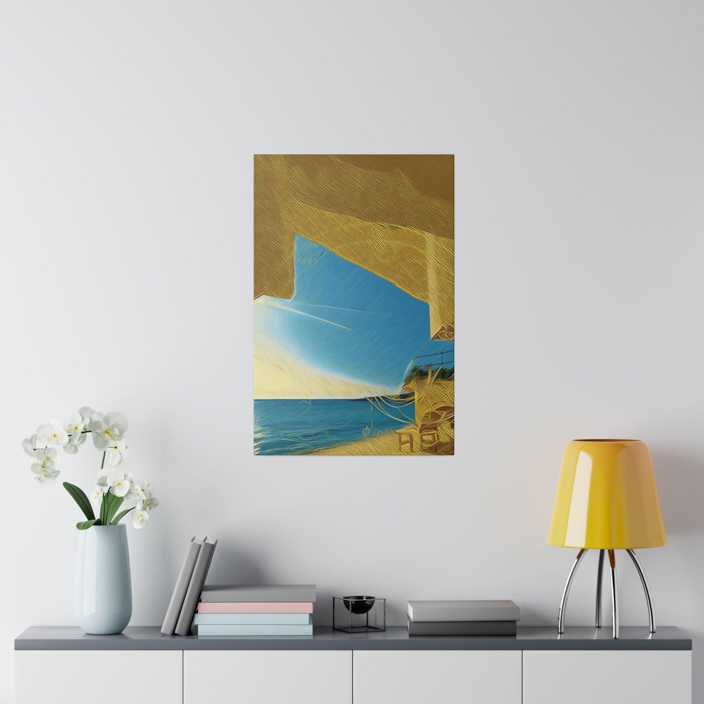 Purità Beach - The Heart of Gallipoli | Matte Canvas, Stretched, 0.75" - Artsquarenft