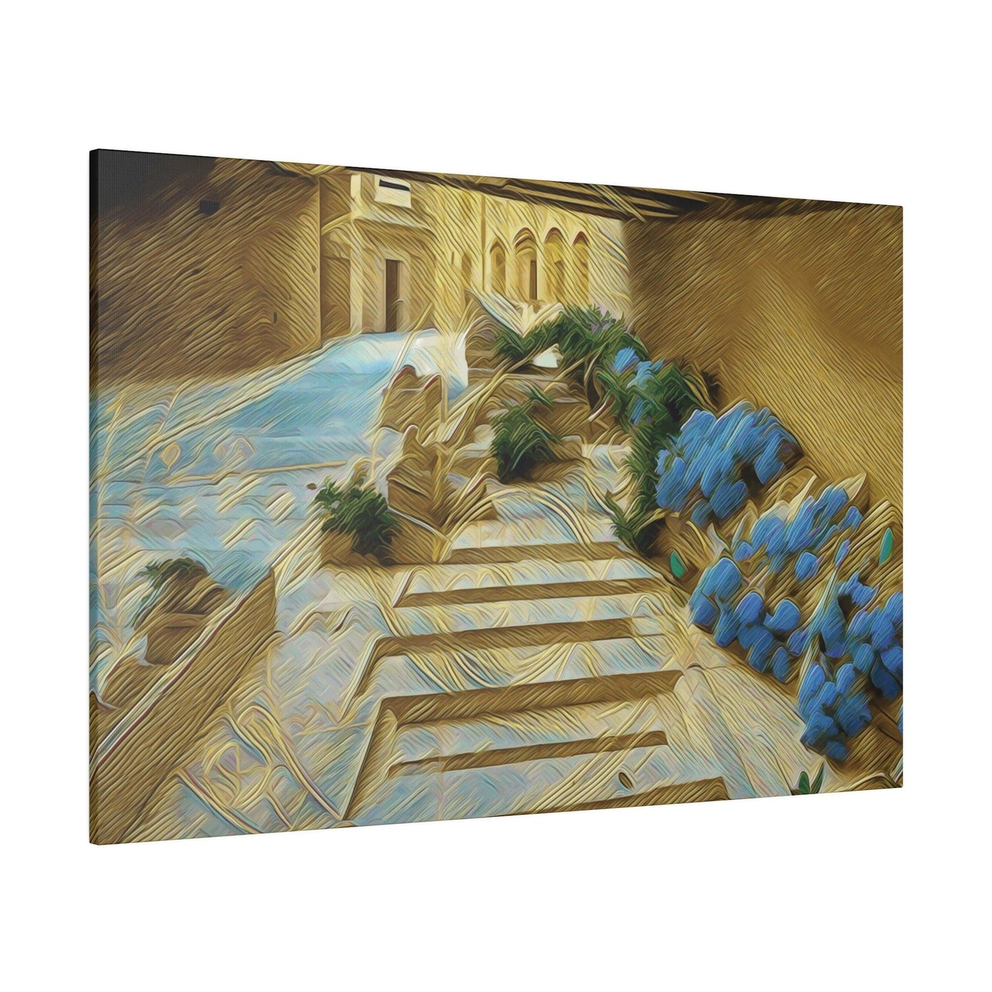 Historic Center - An Alley's Perspective | Matte Canvas, Stretched, 0.75 - Artsquarenft