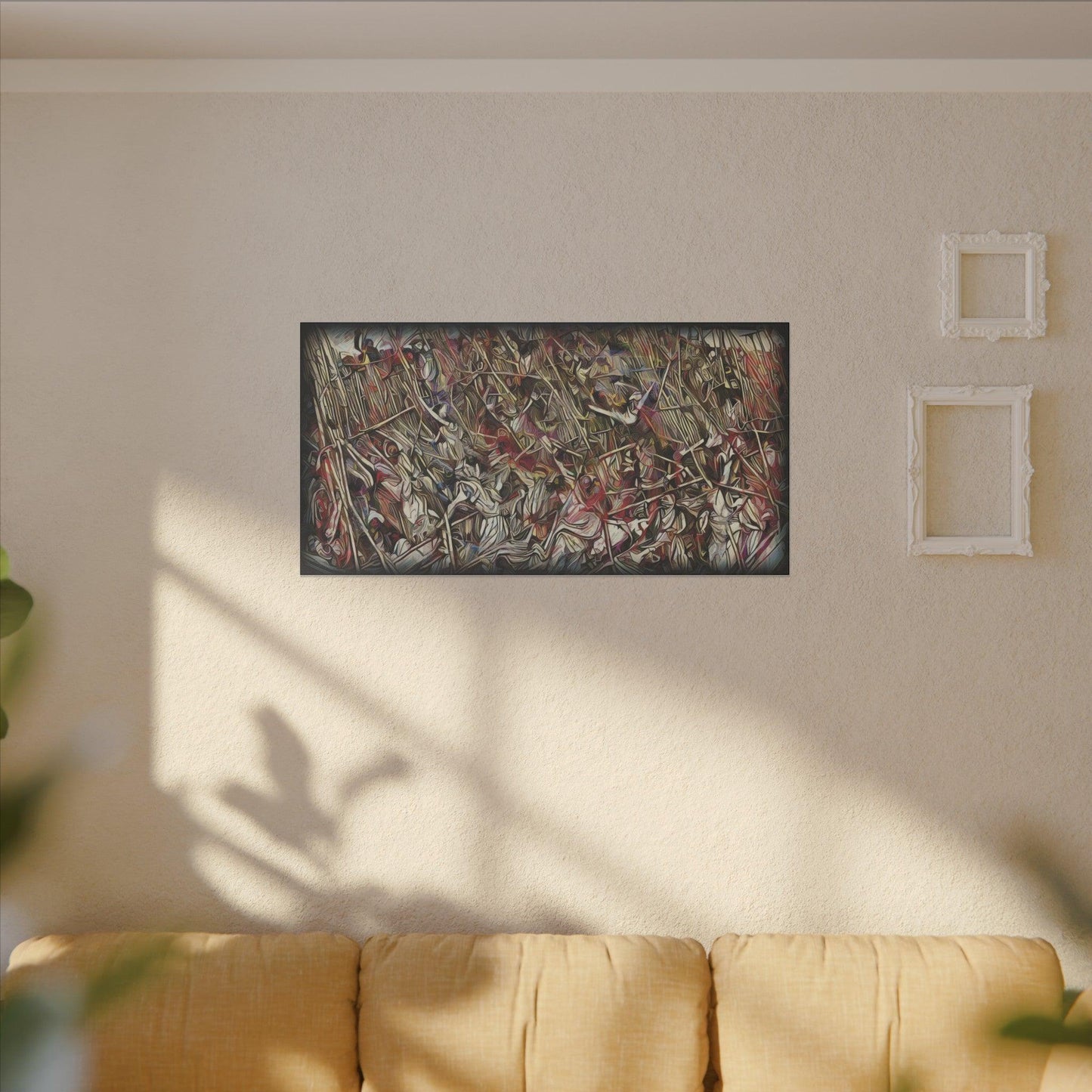 Giclée Print Canvas - "Migratory Theater - Second Piece by Luigi_ArtSquare" - Artsquarenft
