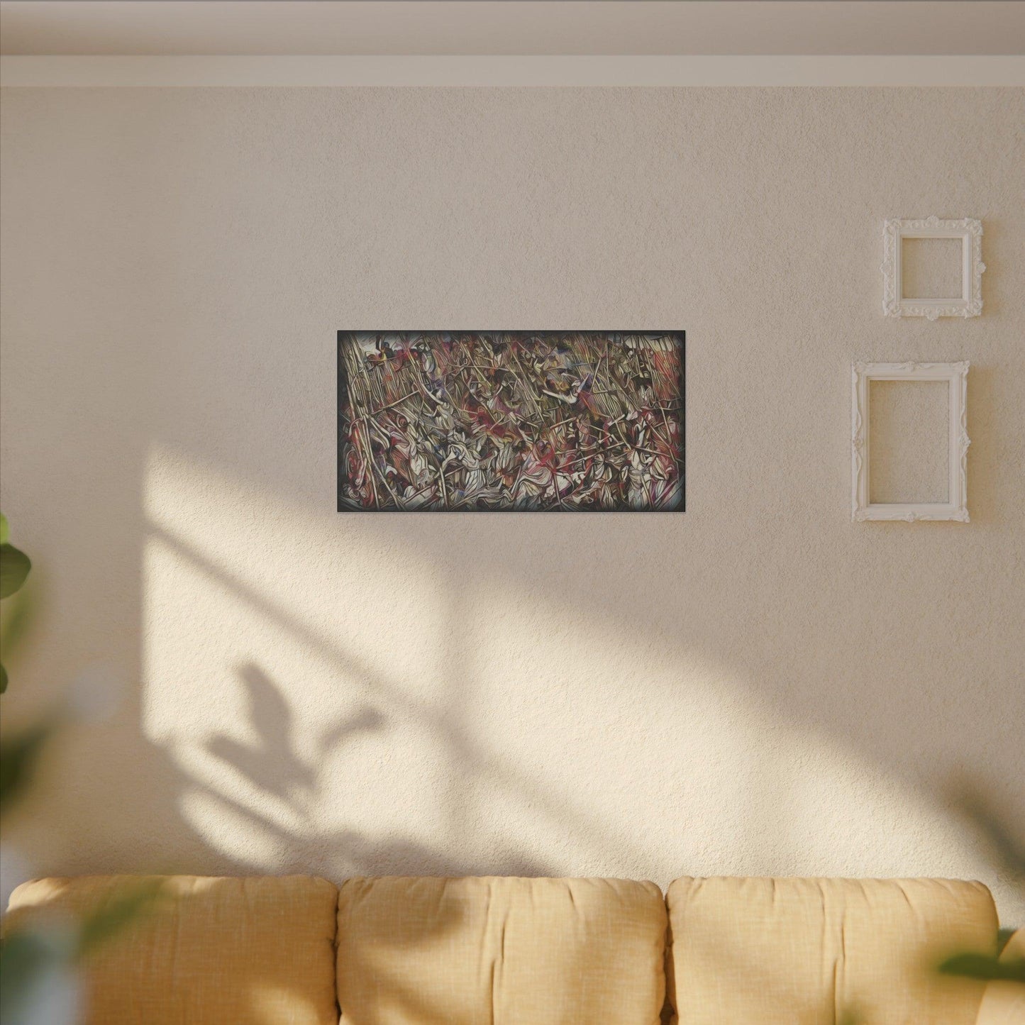 Giclée Print Canvas - "Migratory Theater - Second Piece by Luigi_ArtSquare" - Artsquarenft