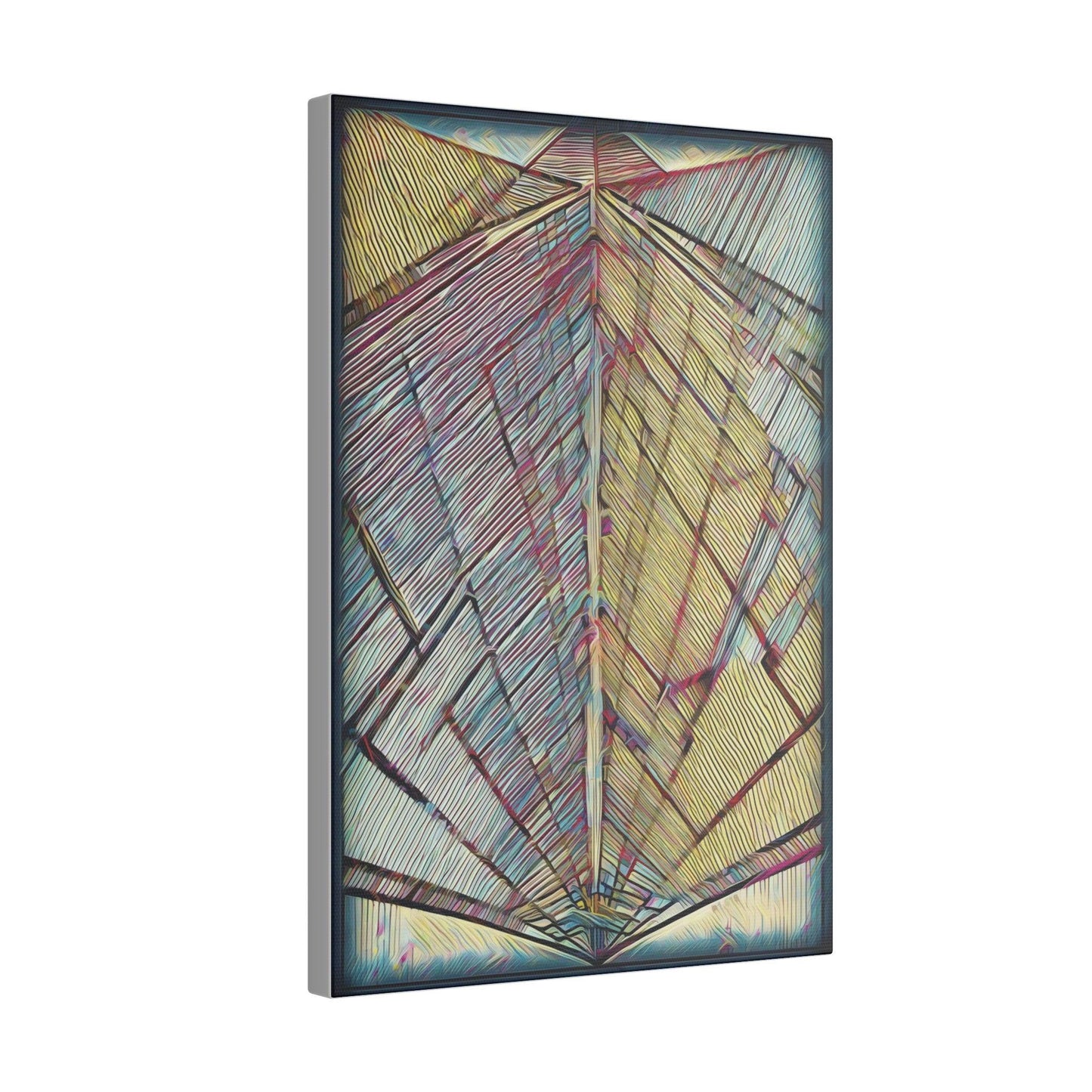 Giclée Print Canvas - "Migratory Theater - Ninth Piece by Luigi_ArtSquare" - Artsquarenft