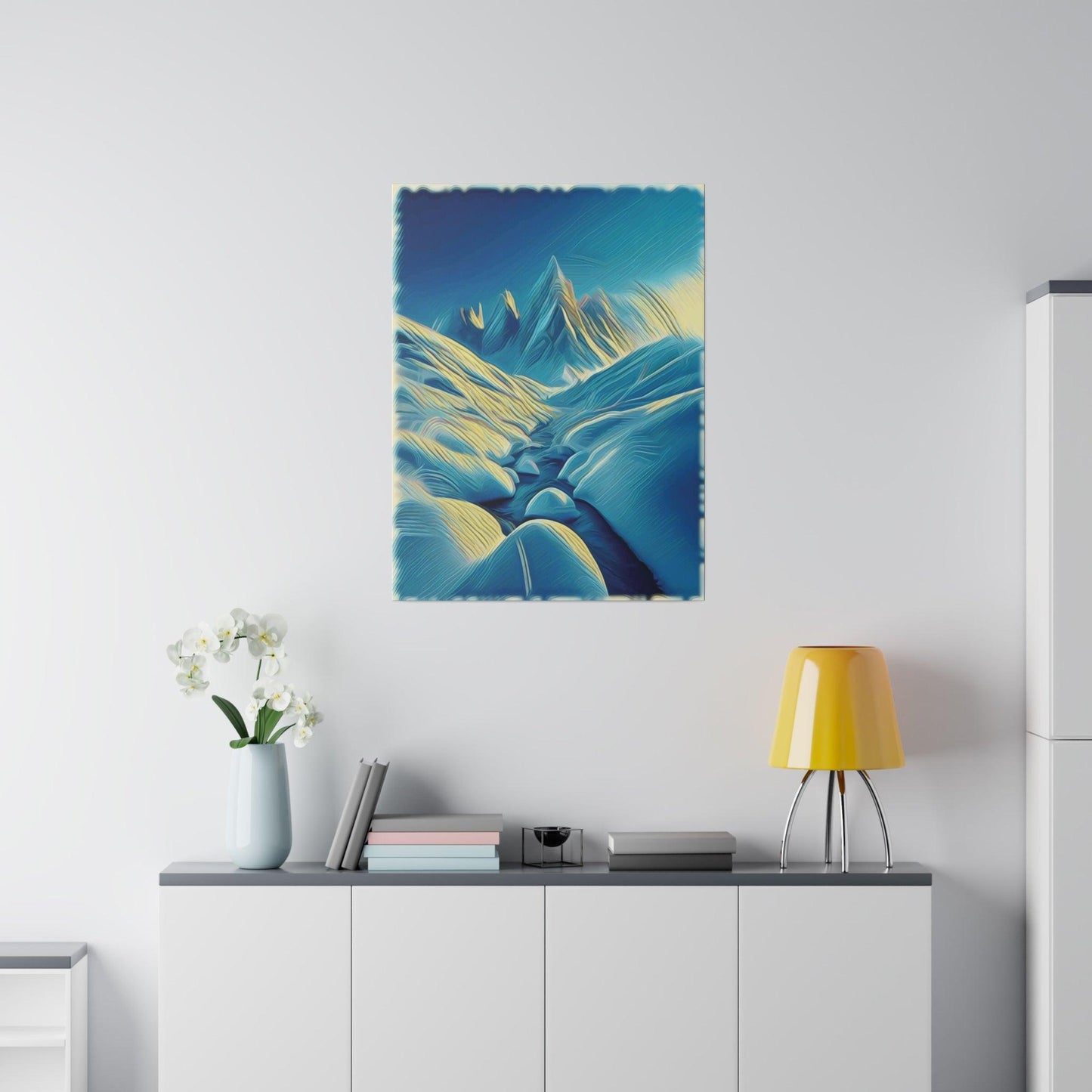Frozen Tranquility - Matte Canvas, Stretched, 0.75" - Artsquarenft