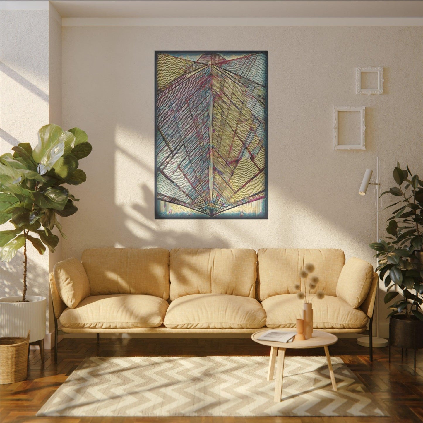 Giclée Print Canvas - "Migratory Theater - Ninth Piece by Luigi_ArtSquare" - Artsquarenft