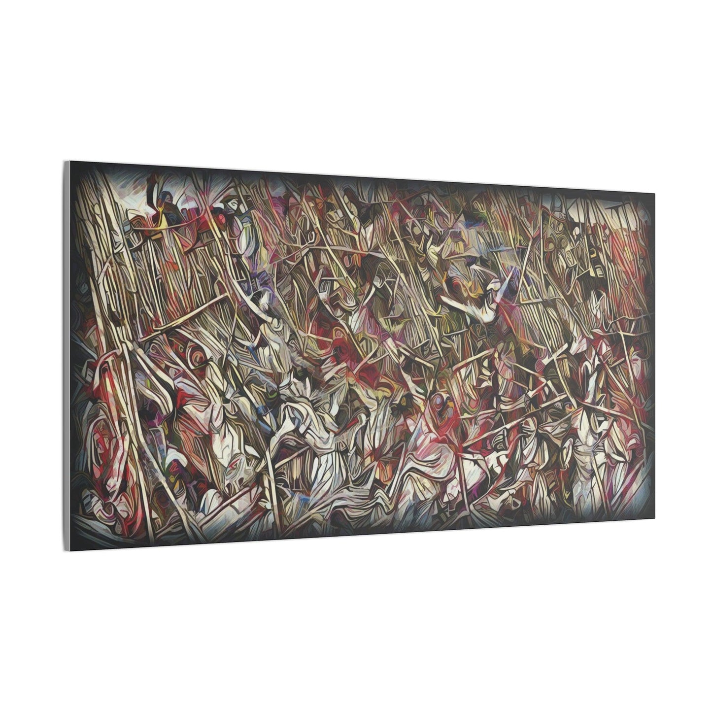 Giclée Print Canvas - "Migratory Theater - Second Piece by Luigi_ArtSquare" - Artsquarenft