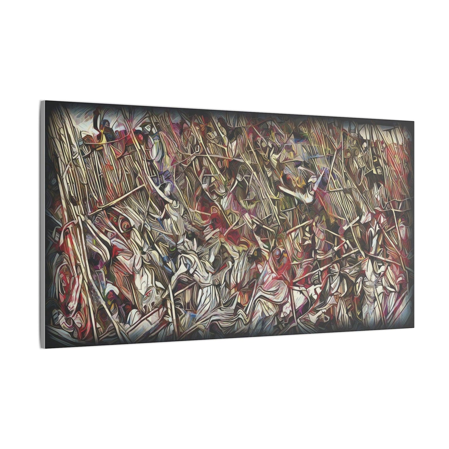 Giclée Print Canvas - "Migratory Theater - Second Piece by Luigi_ArtSquare" - Artsquarenft
