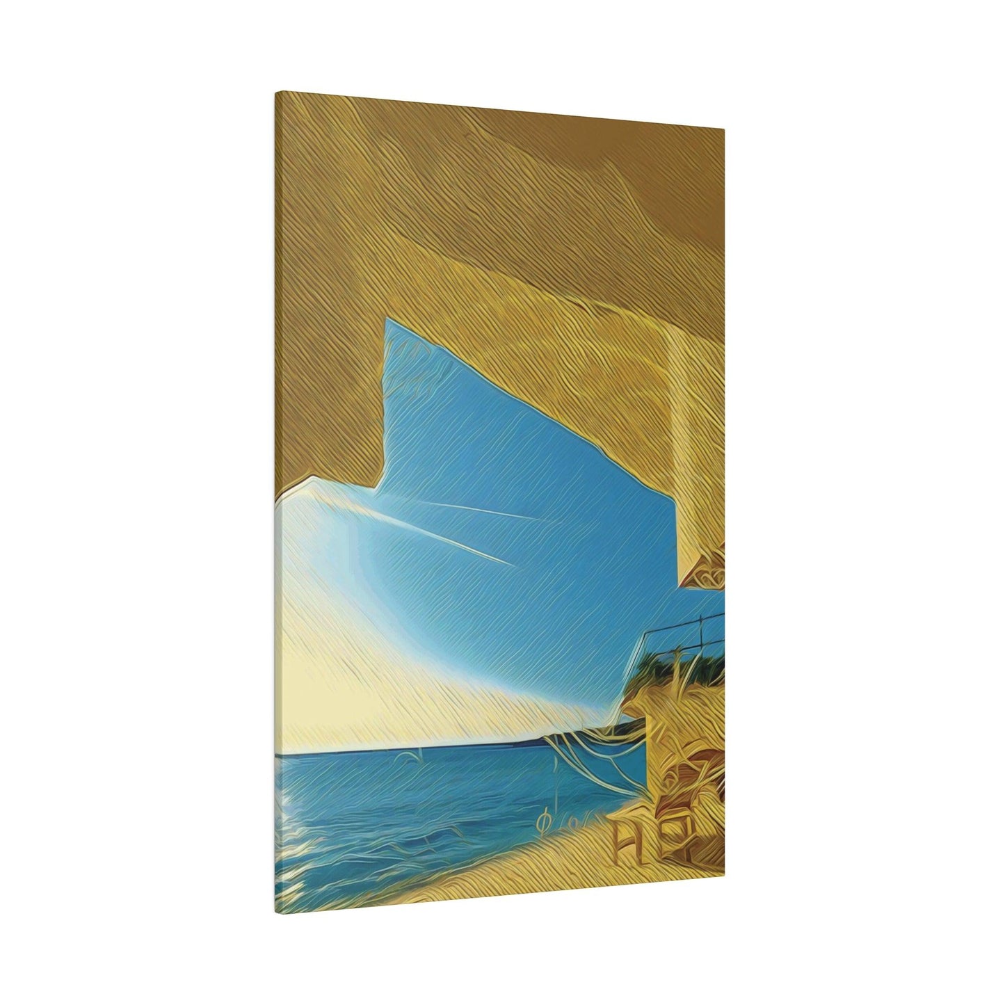 Purità Beach - The Heart of Gallipoli | Matte Canvas, Stretched, 0.75" - Artsquarenft