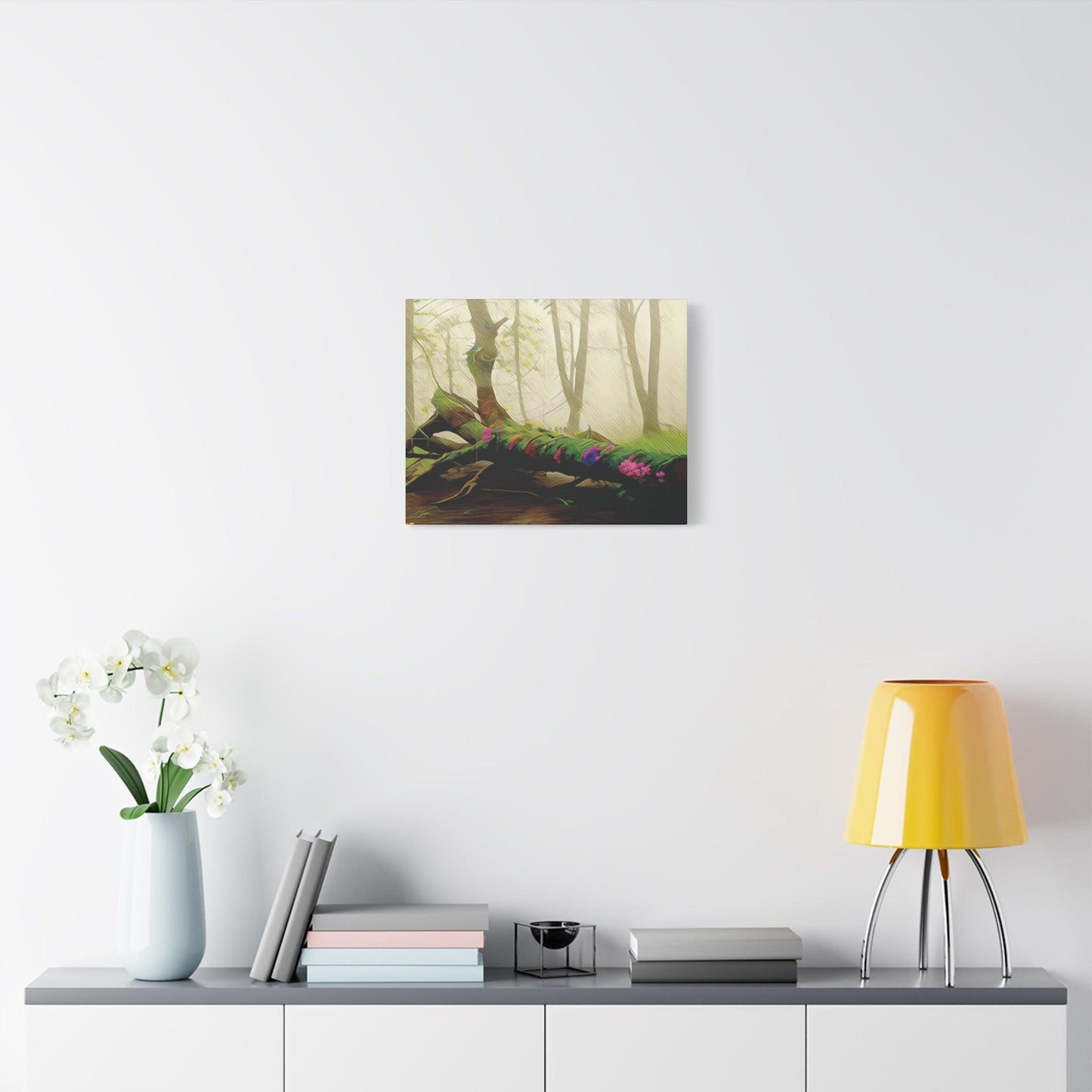 Matte Canvas, Stretched, 1.25" - "Earth - The Solid Call" - Elements Collection - Artsquarenft