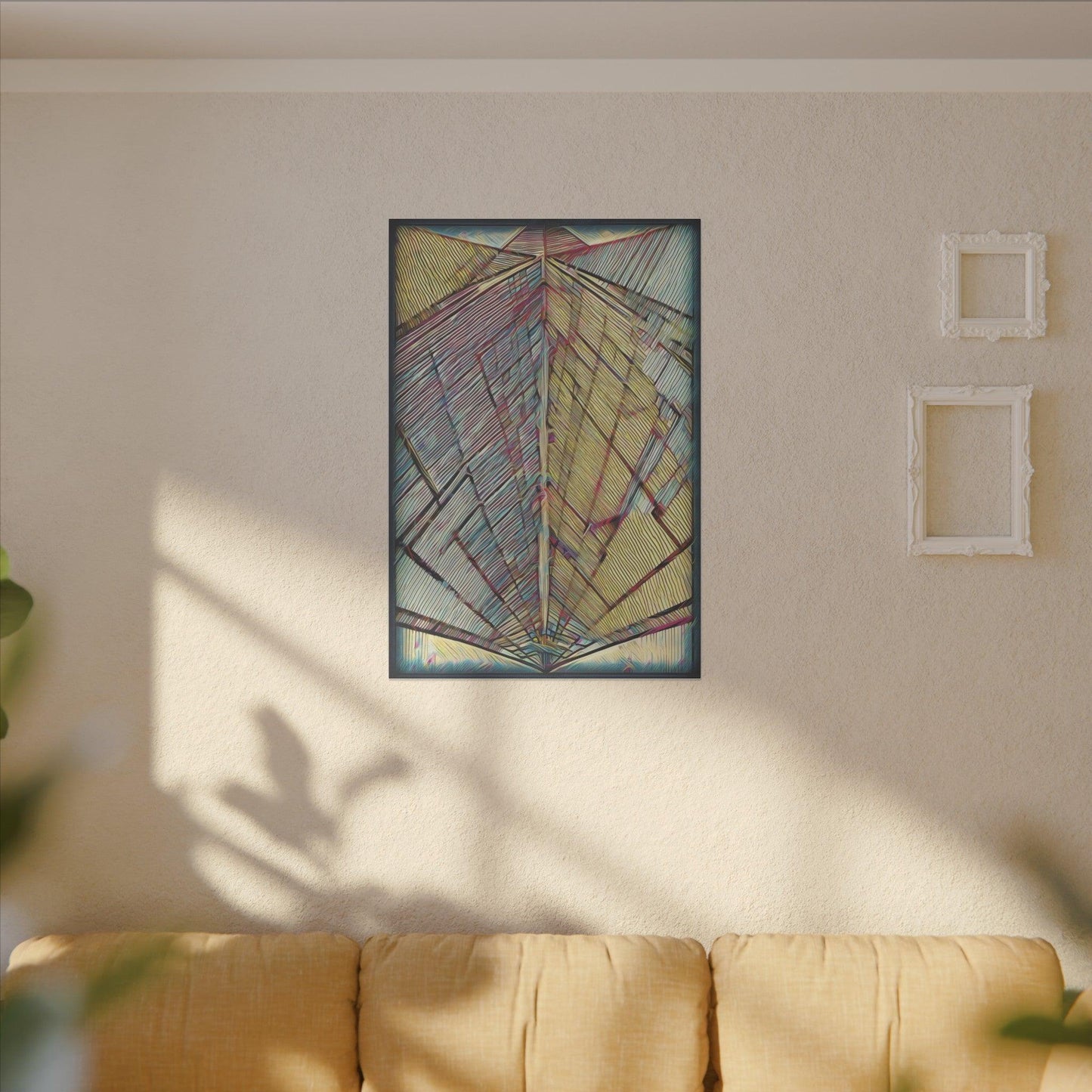 Giclée Print Canvas - "Migratory Theater - Ninth Piece by Luigi_ArtSquare" - Artsquarenft