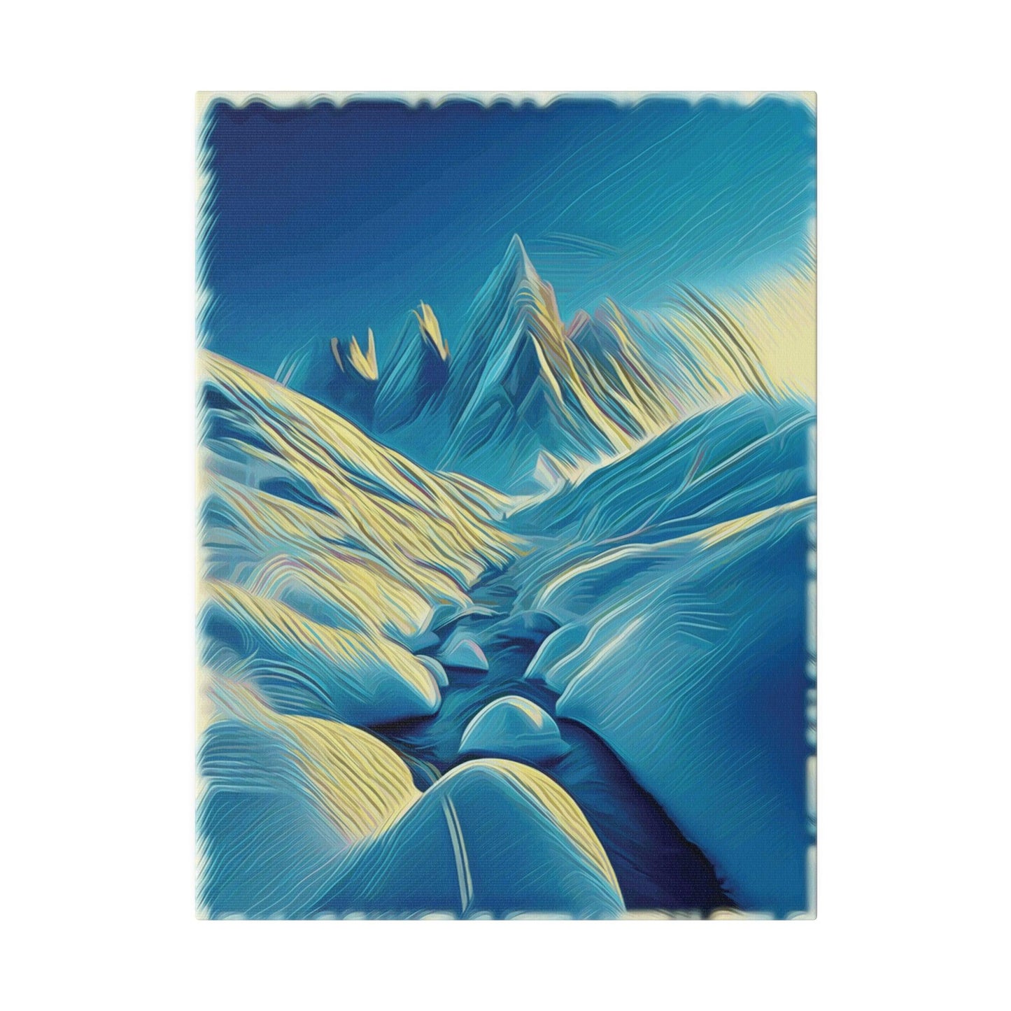 Frozen Tranquility - Matte Canvas, Stretched, 0.75" - Artsquarenft