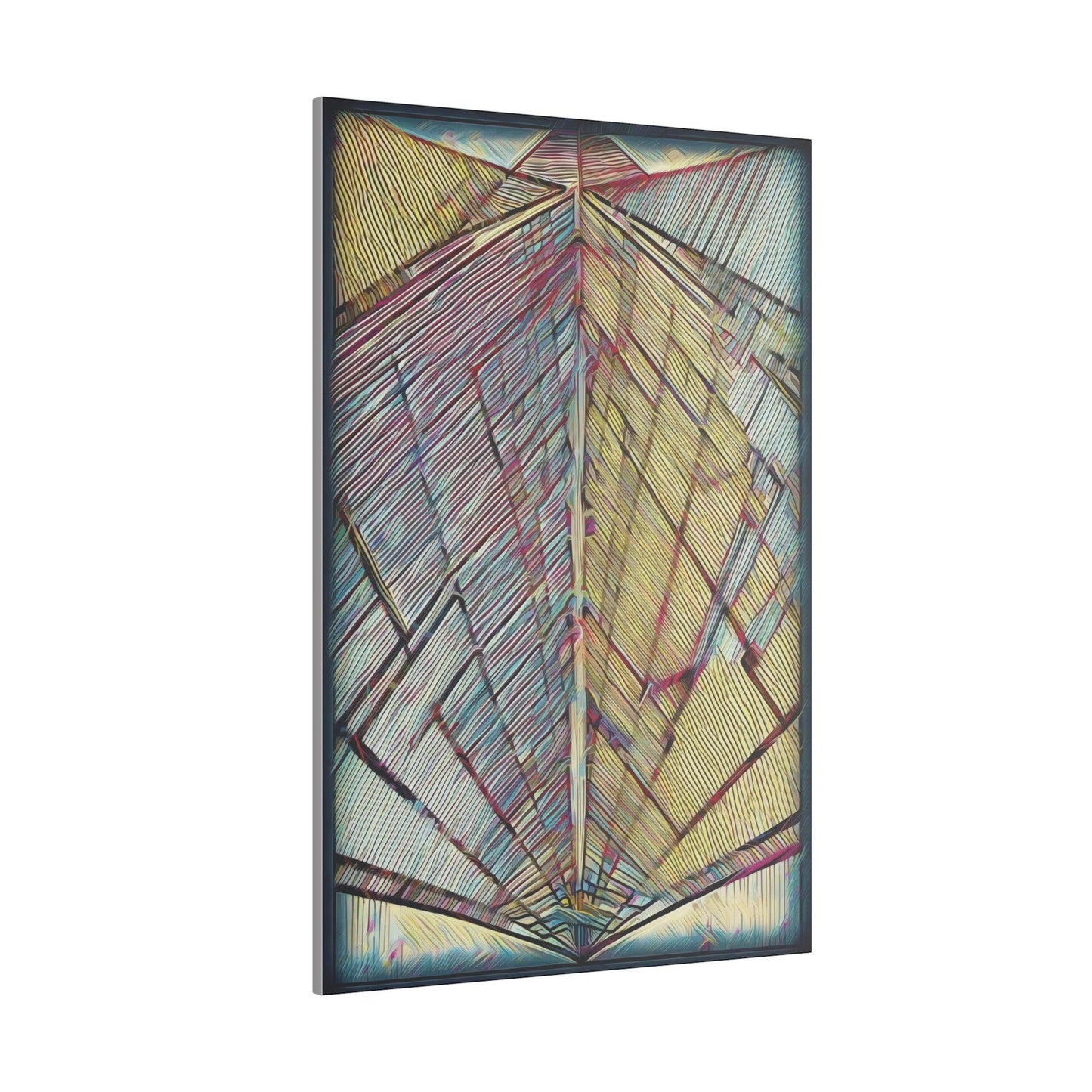 Giclée Print Canvas - "Migratory Theater - Ninth Piece by Luigi_ArtSquare" - Artsquarenft