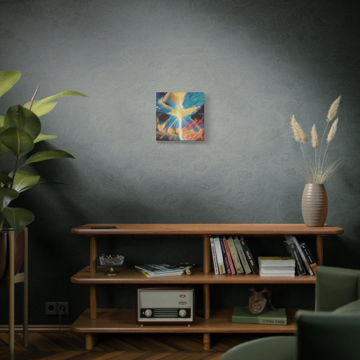 Matte Canvas, Stretched, 1.25" - Ether - The Quintessence" - Elements Collection - Artsquarenft