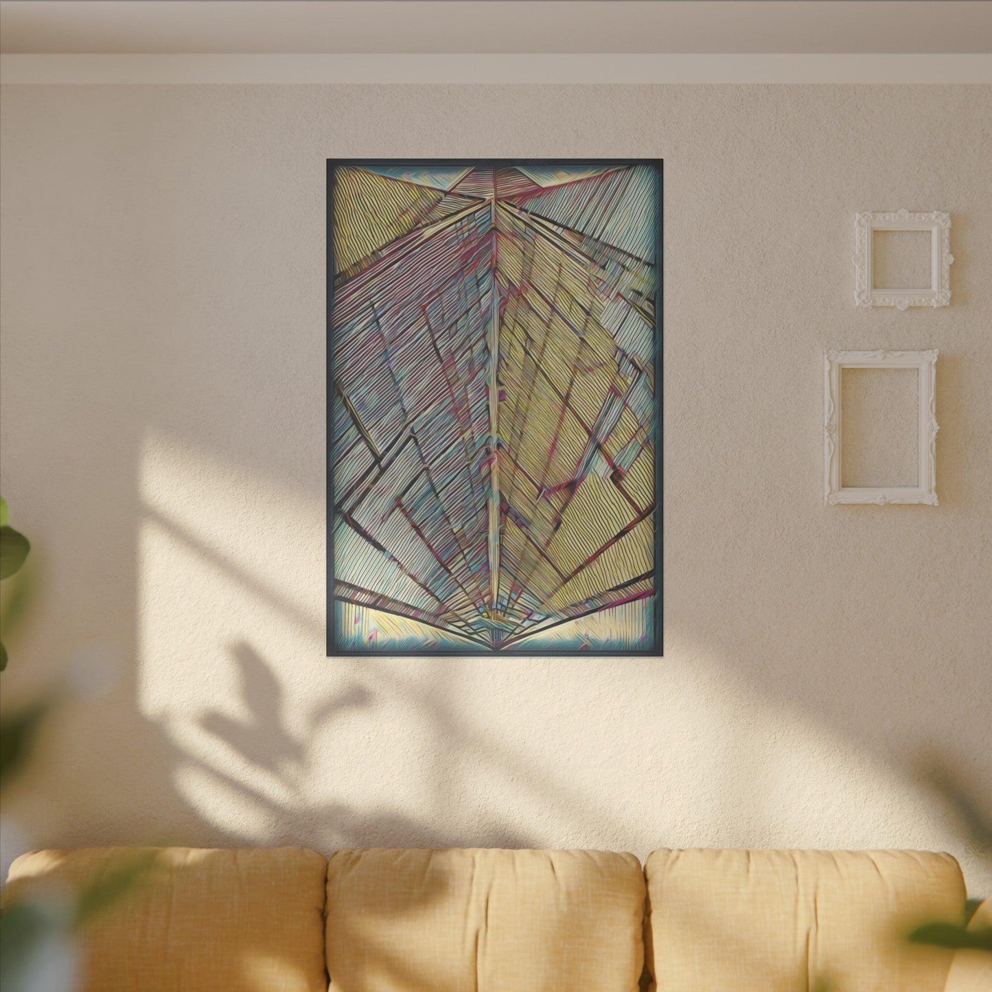 Giclée Print Canvas - "Migratory Theater - Ninth Piece by Luigi_ArtSquare" - Artsquarenft