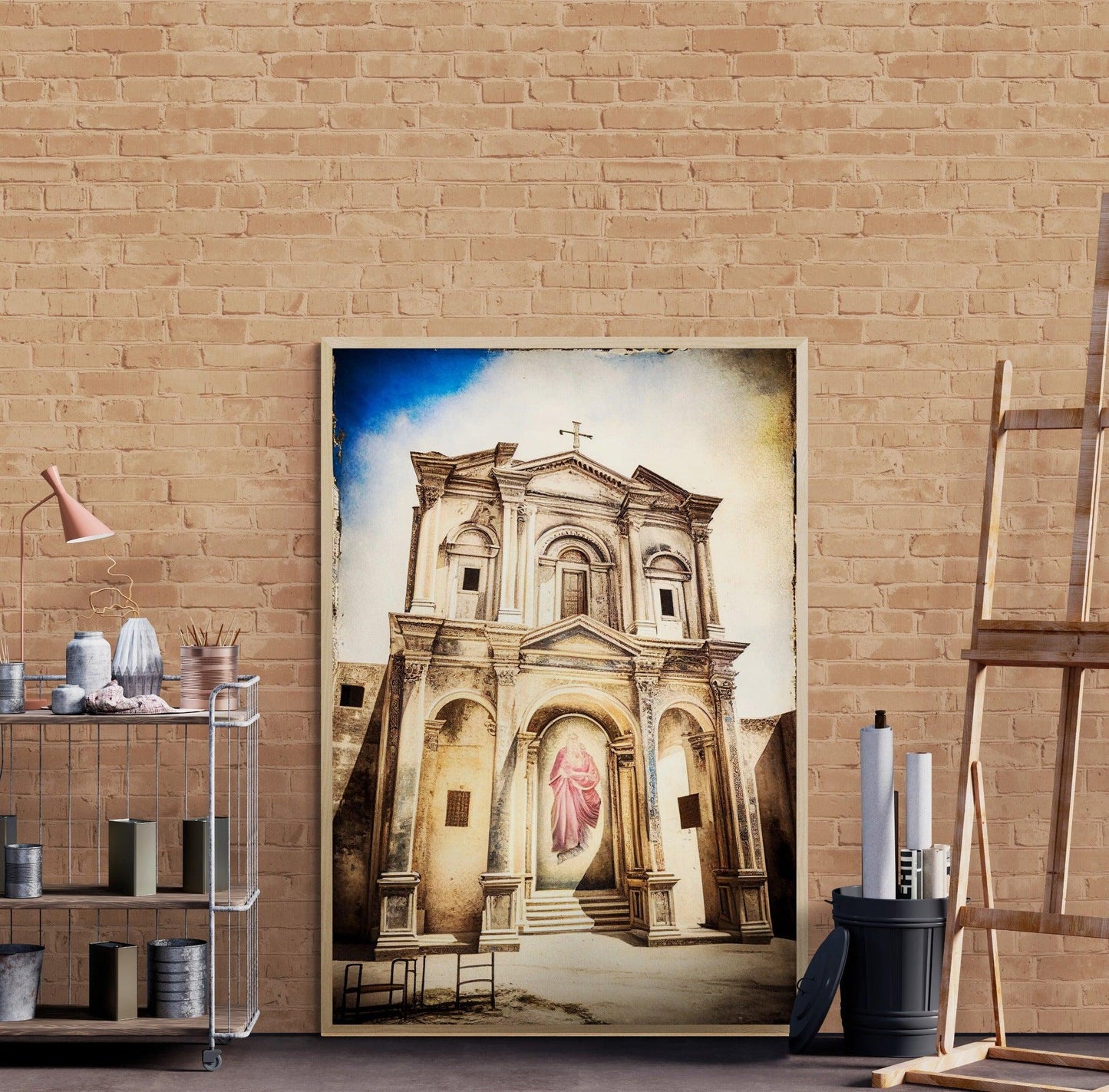 Luigi_ArtSquare - Purità - Art_studio_with_large_easel