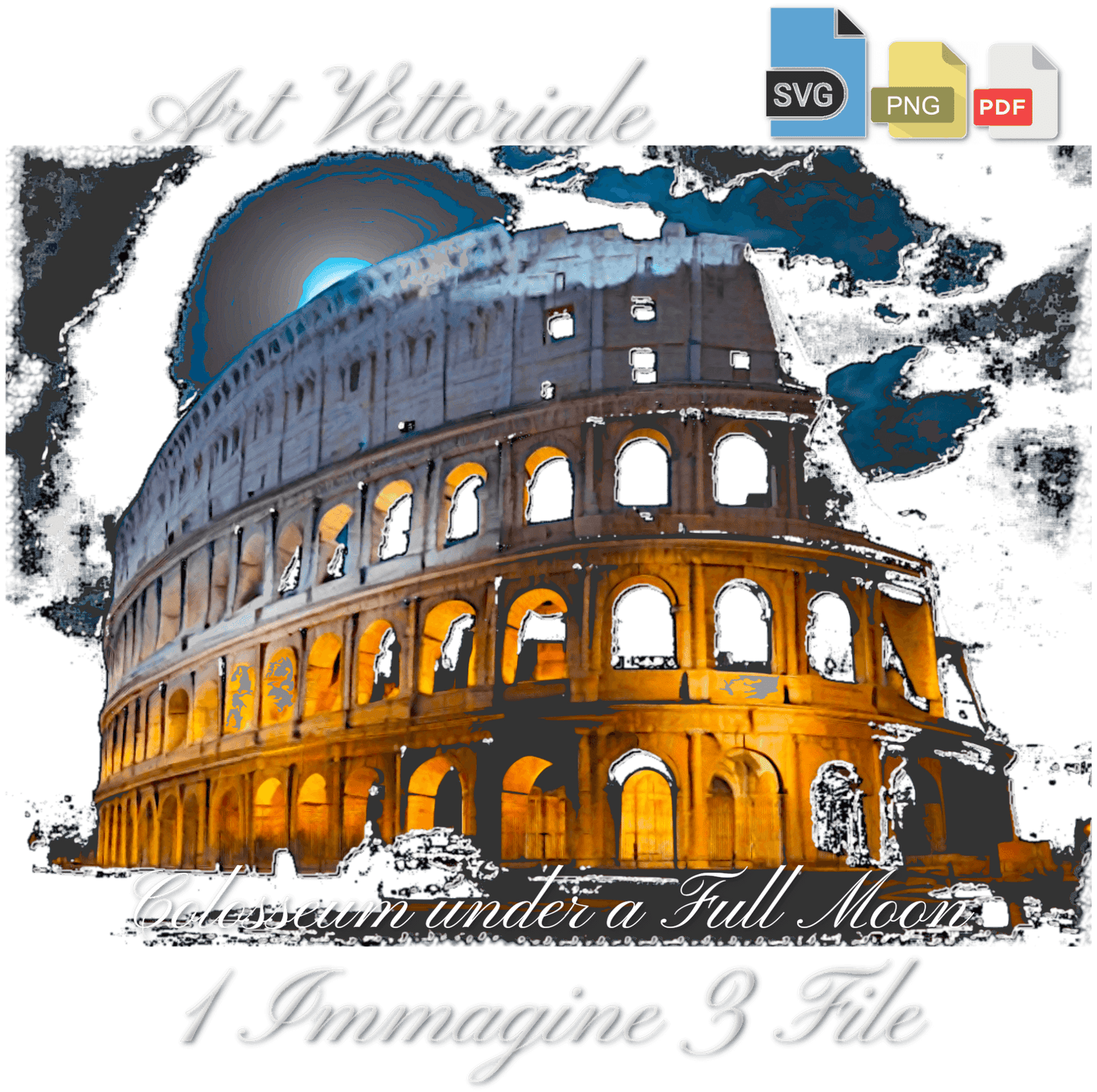 ColosseumunderaFullMoon