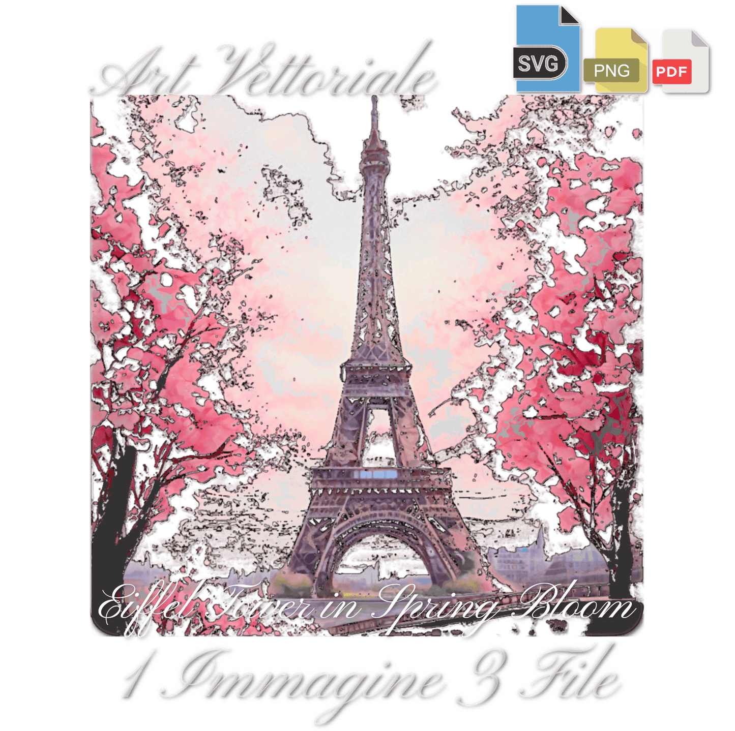 EiffelTowerinSpringBloom