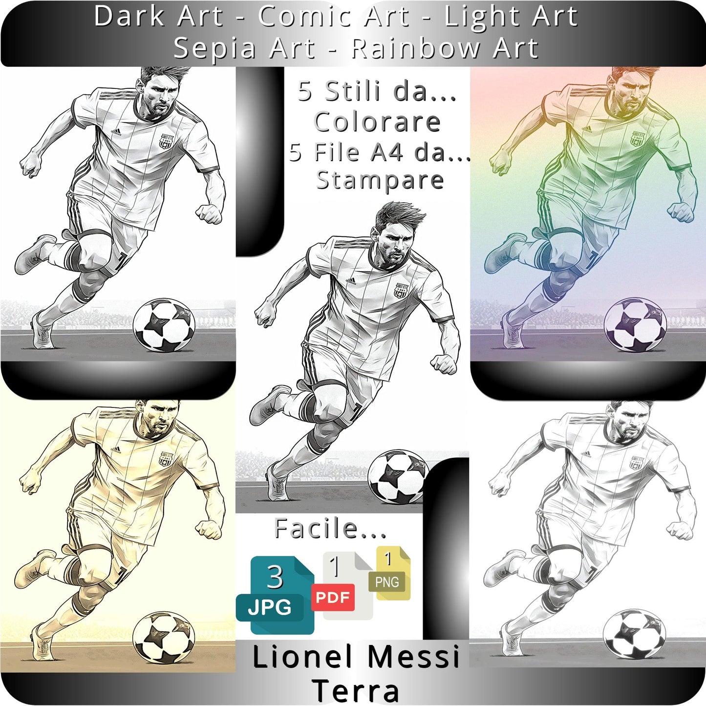 Liones Messi Miniatura