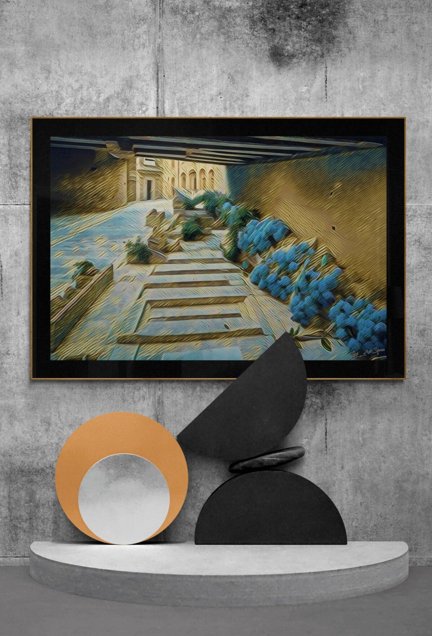 Luigi_ArtSquareCollezioneGallipoli-Office_feature_wall_2