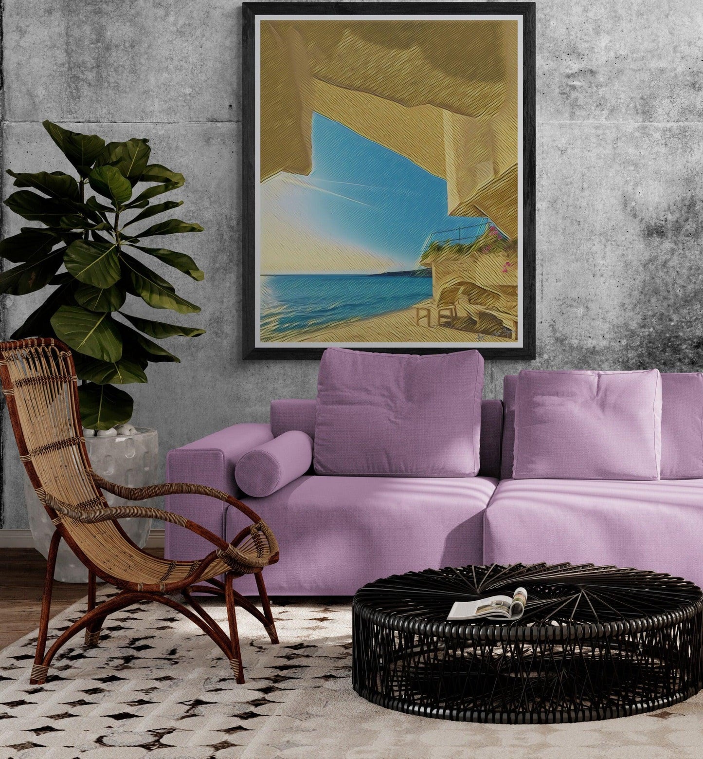 Luigi_ArtSquareCollezioneGallipoli-Office_feature_wall_6