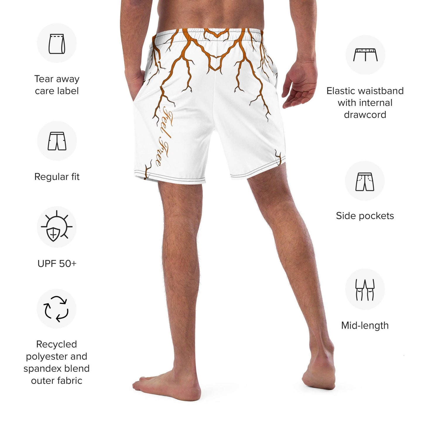 Men's swim trunks - Artsquarenft