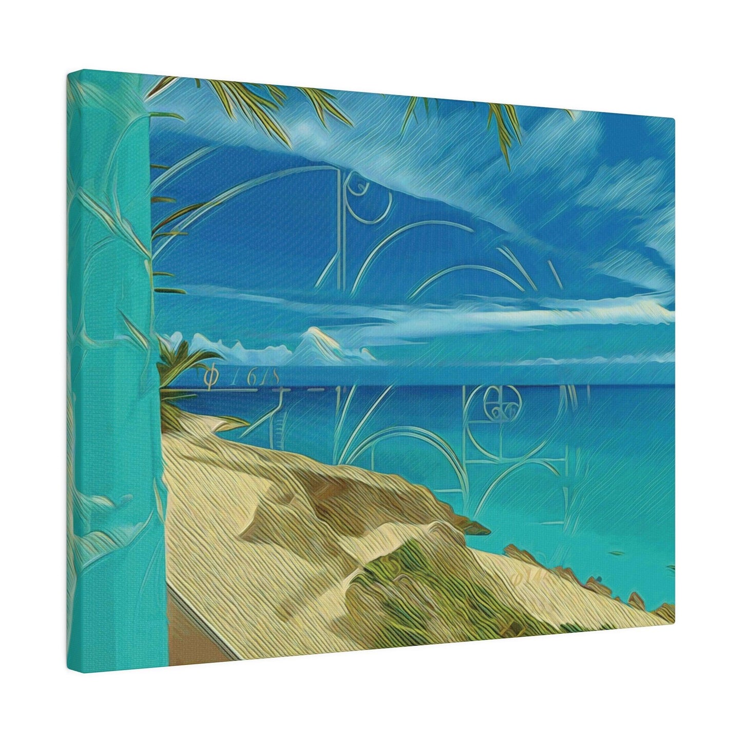 Baia Verde and Punta della Suina - A Breathtaking View | Matte Canvas, Stretched, 0.75" - Artsquarenft
