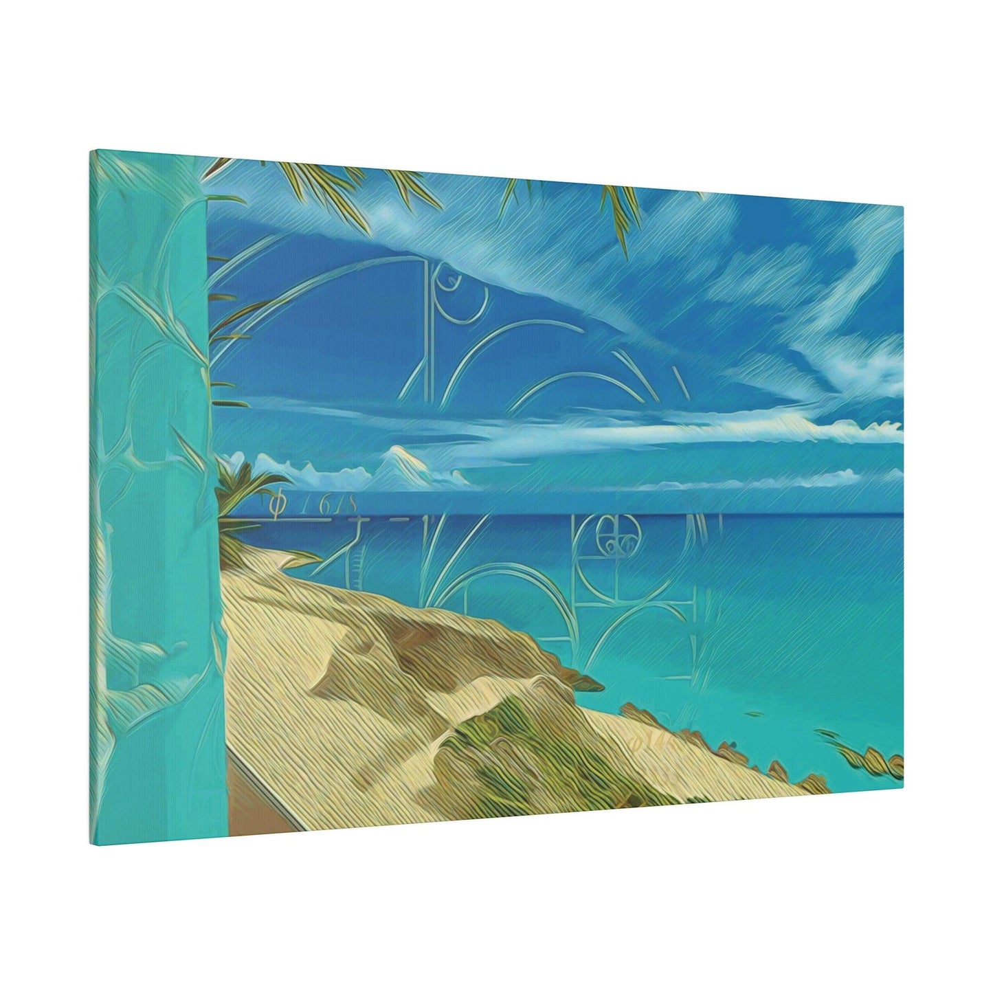 Baia Verde and Punta della Suina - A Breathtaking View | Matte Canvas, Stretched, 0.75" - Artsquarenft