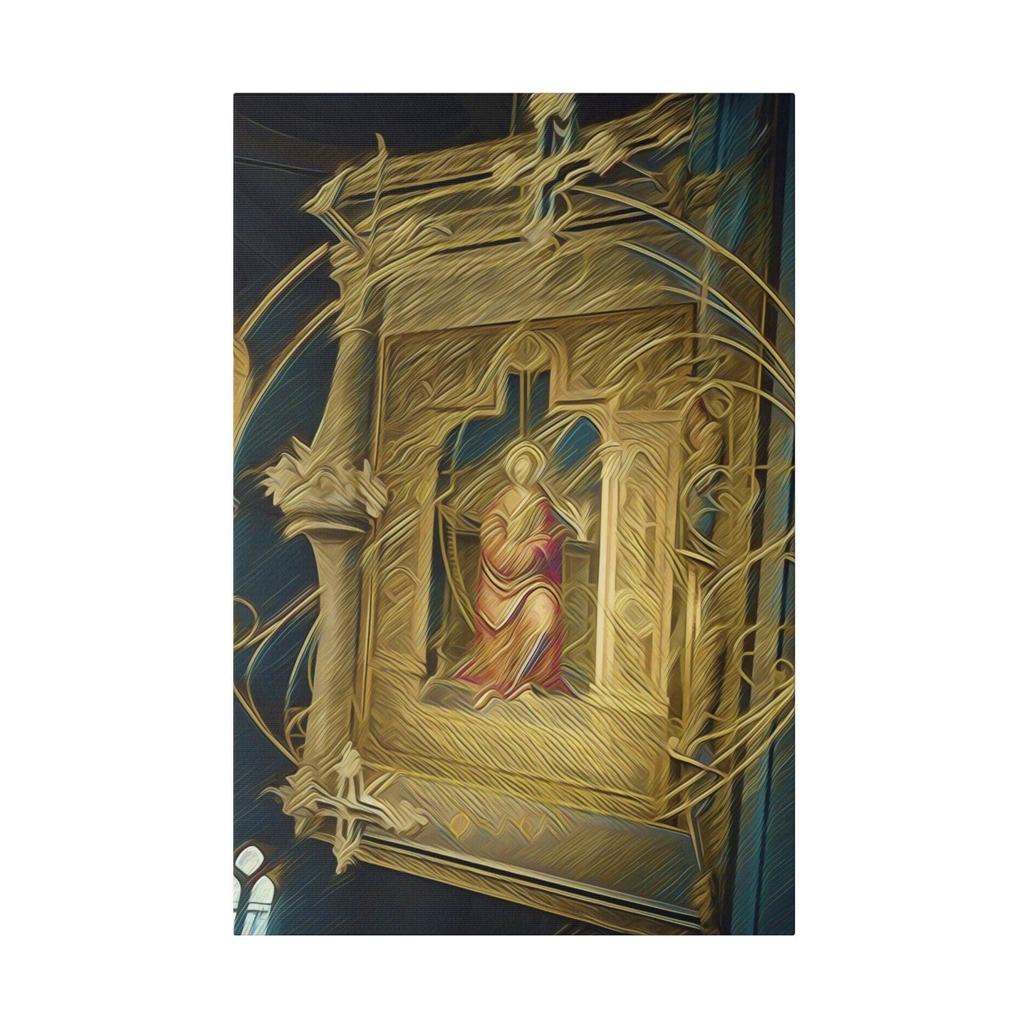 Chiesa di Santa Maria della Purità - Renaissance Touches | Matte Canvas, Stretched, 0.75" - Artsquarenft
