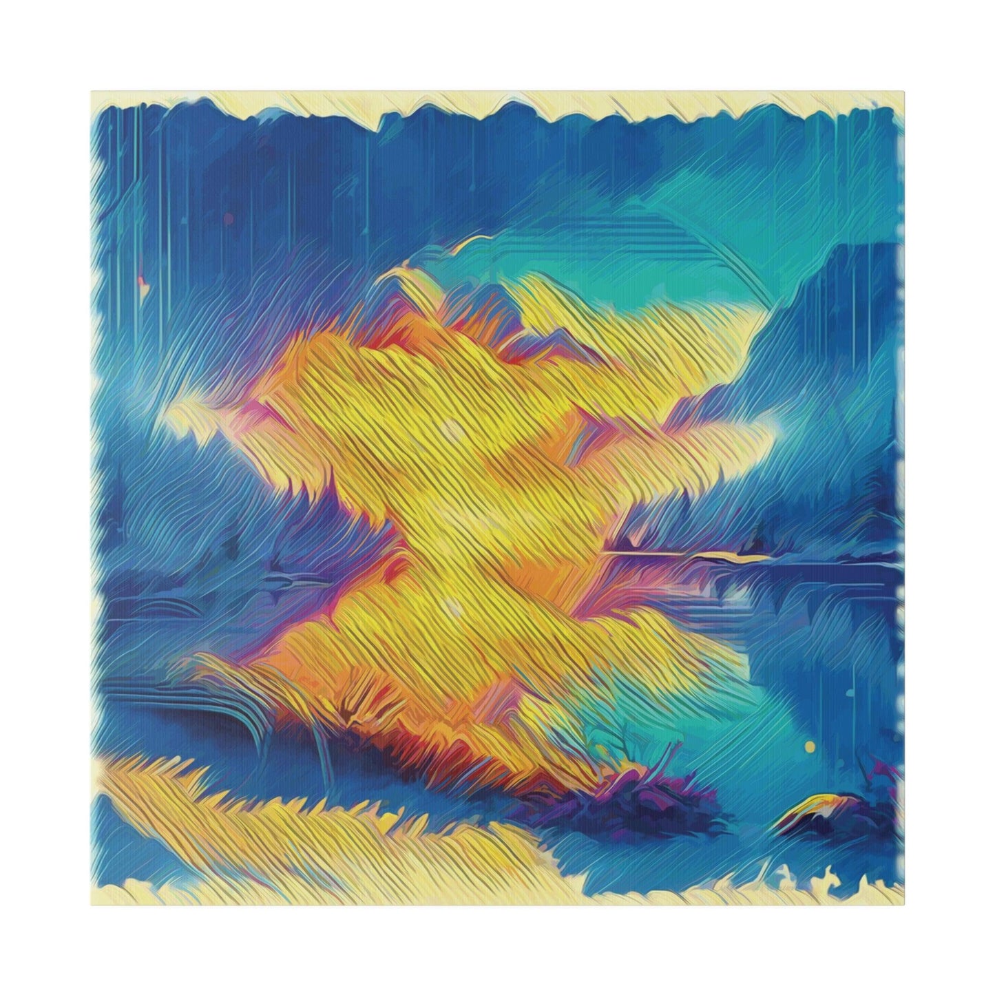 Dreamscape Reflections - Matte Canvas, Stretched, 0.75" - Artsquarenft