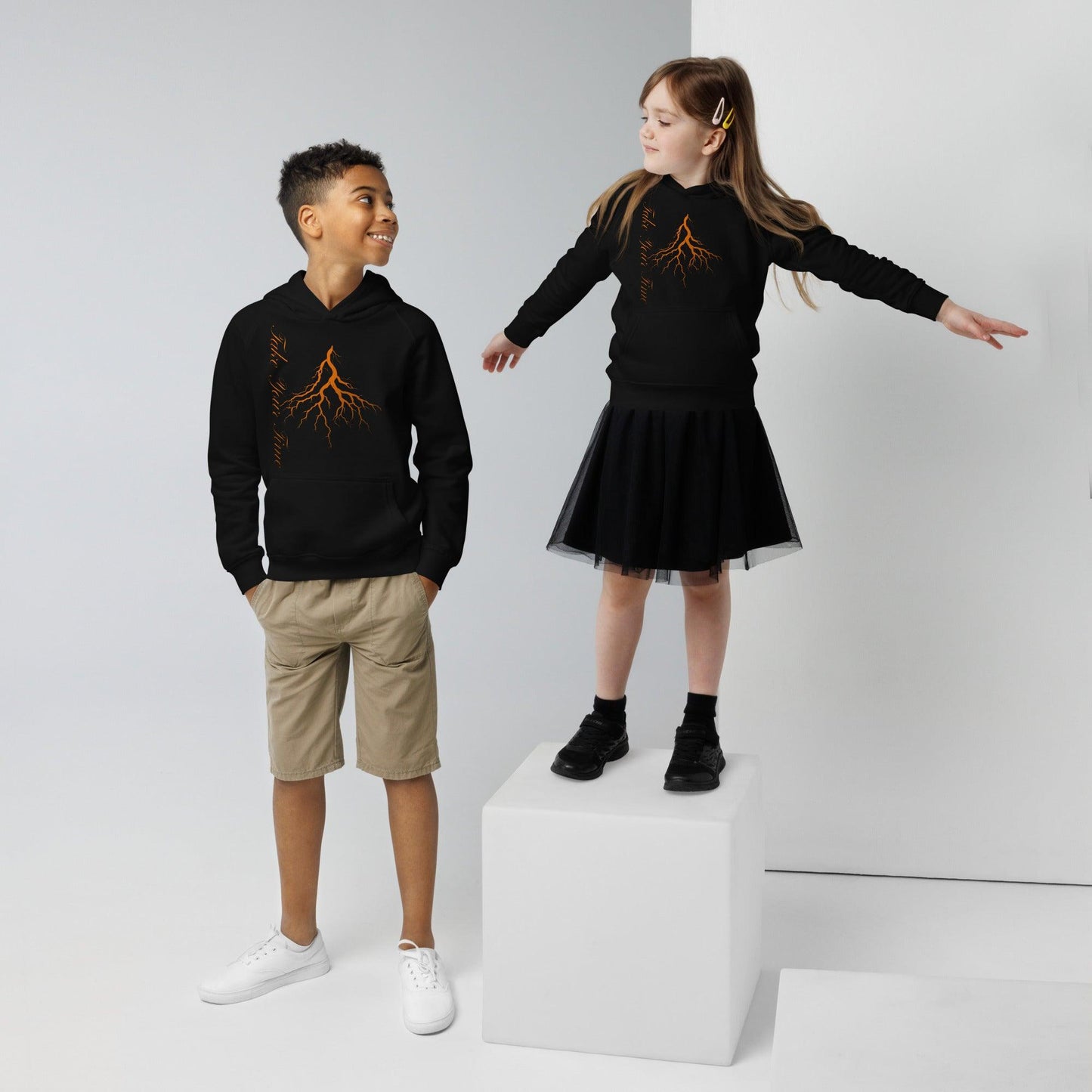 Kids eco hoodie - Artsquarenft