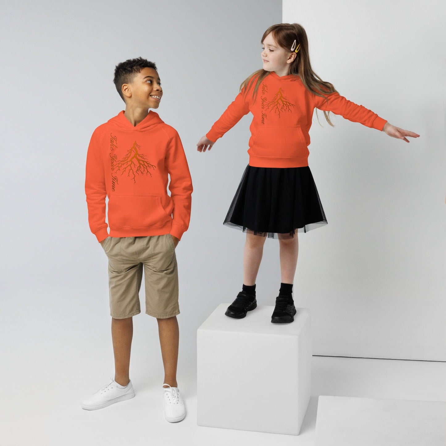 Kids eco hoodie - Artsquarenft