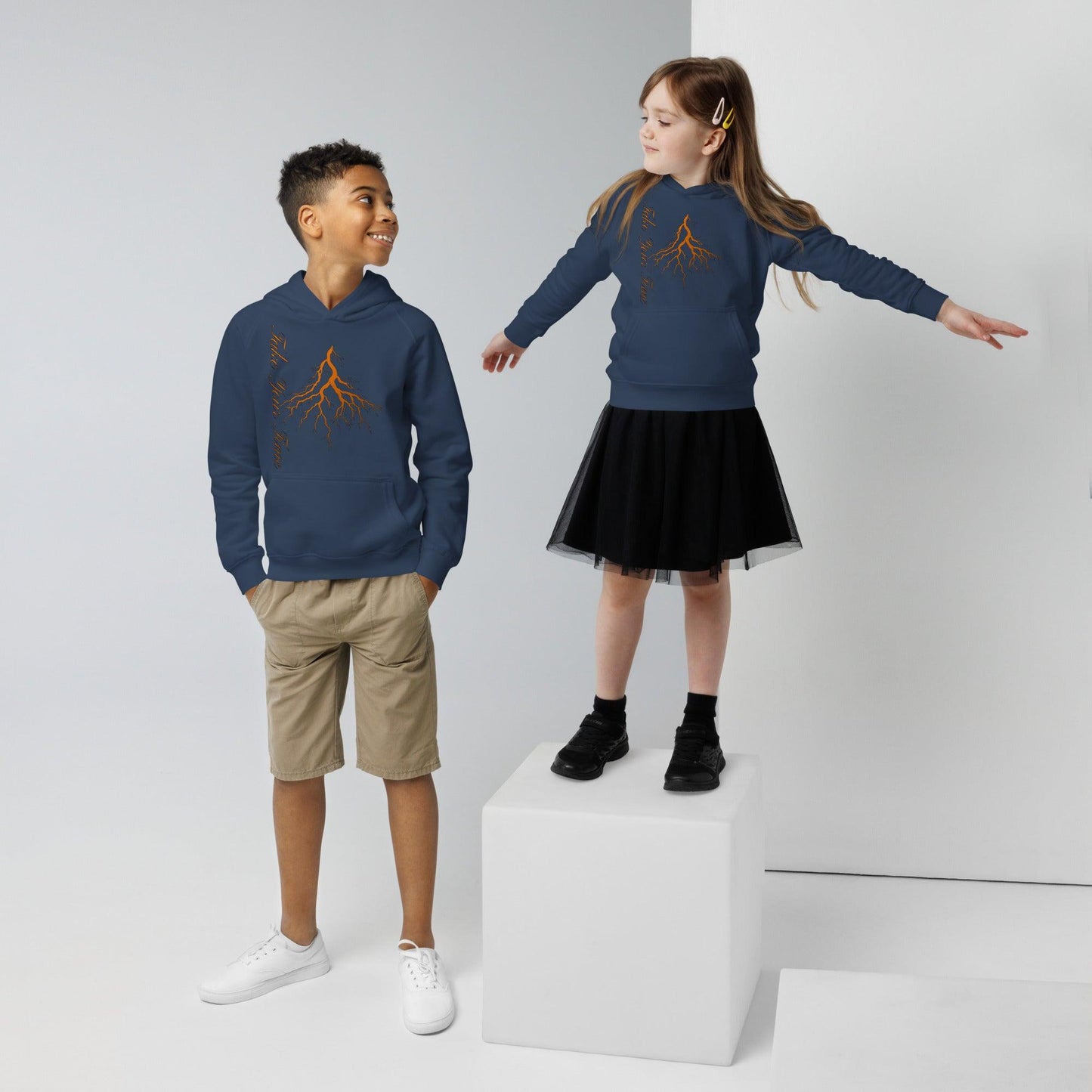 Kids eco hoodie - Artsquarenft
